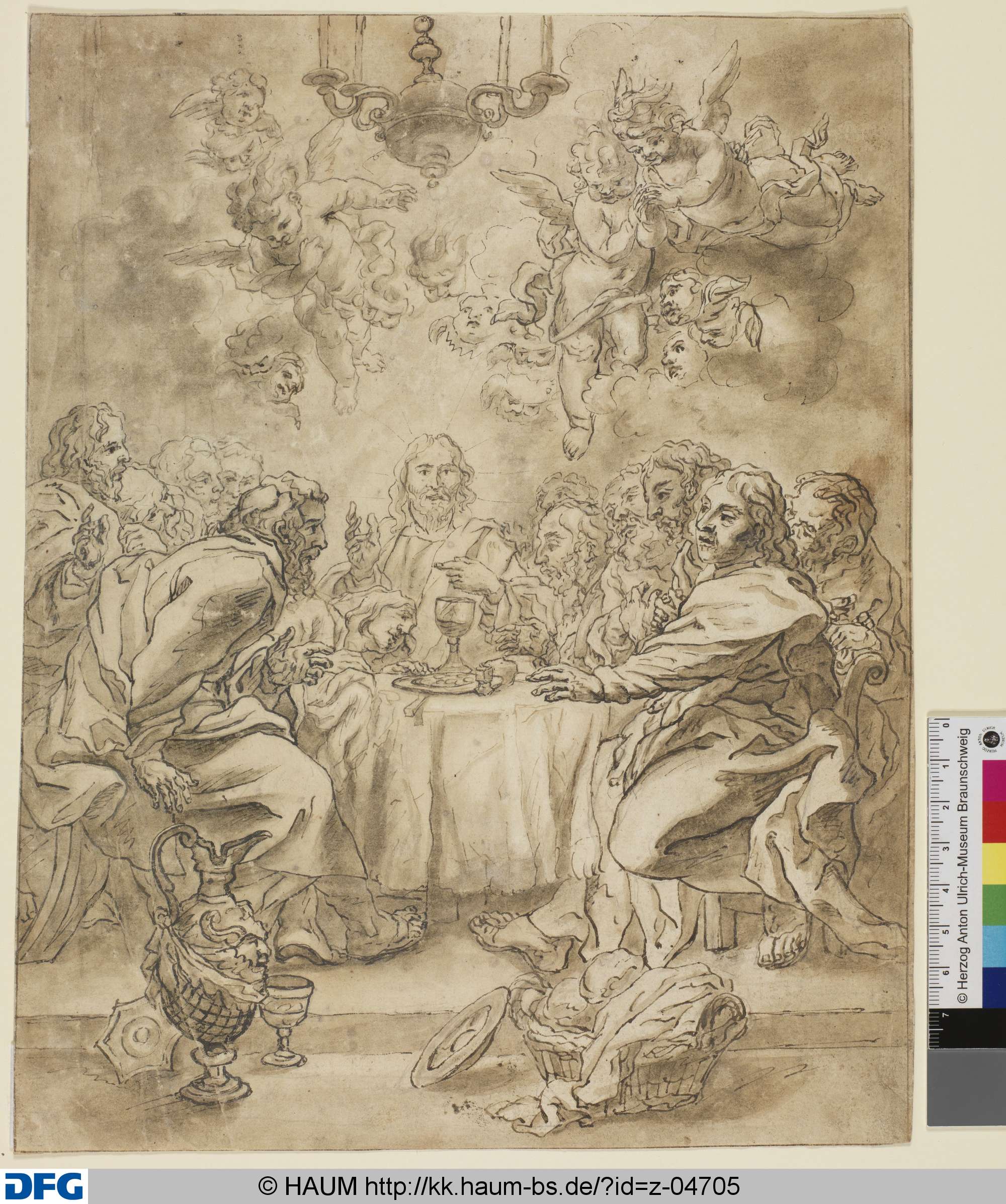 Das Abendmahl, Peter Paul Rubens, 17th century