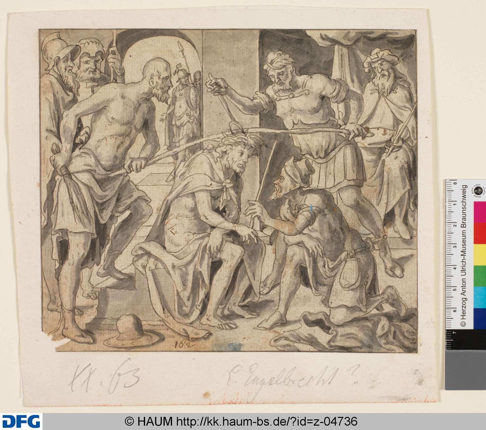 Dornenkrönung Christi, Cornelis Engelbrechtszoon, 16th century