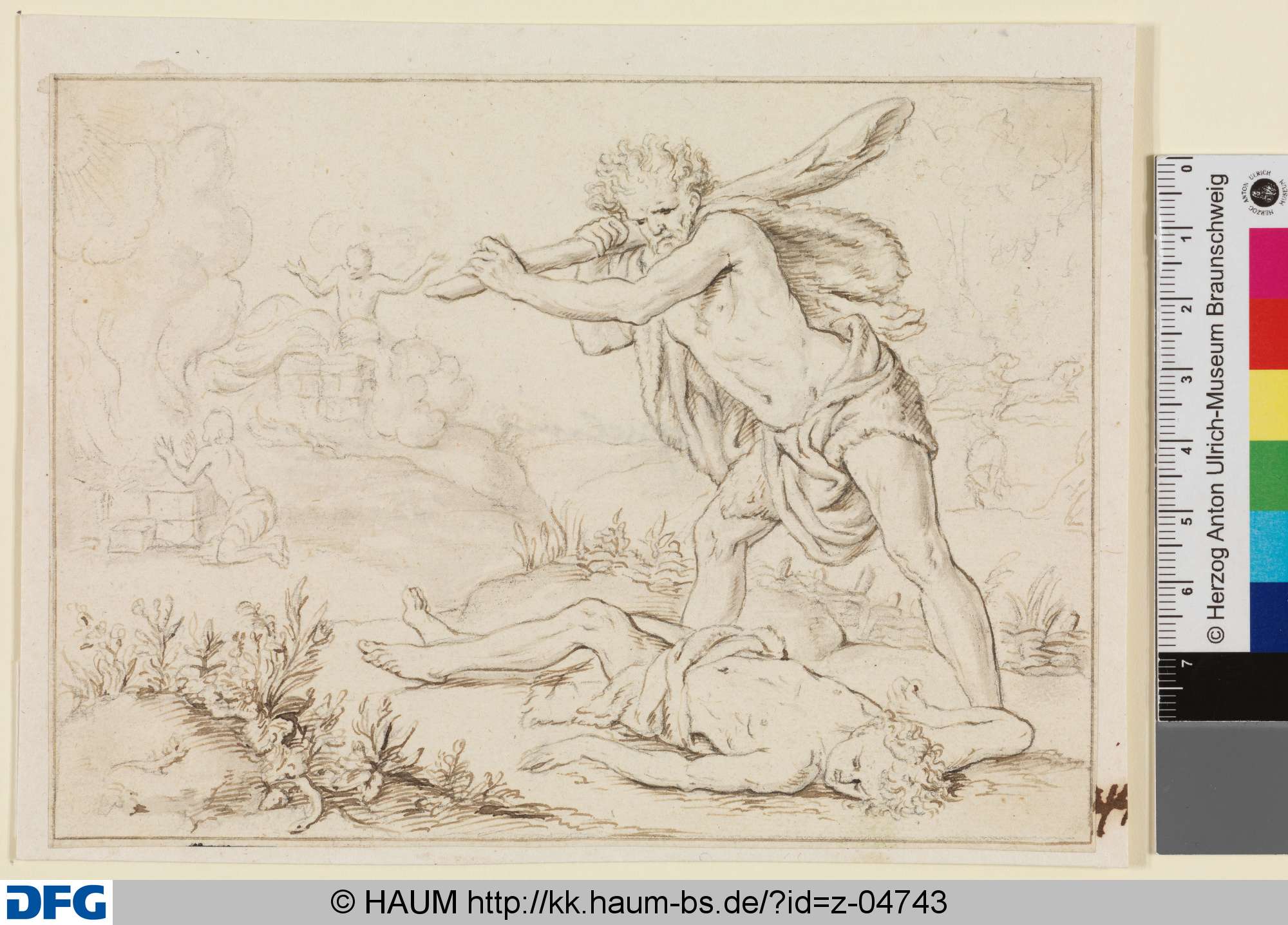 Kain erschlägt Abel, 16th century