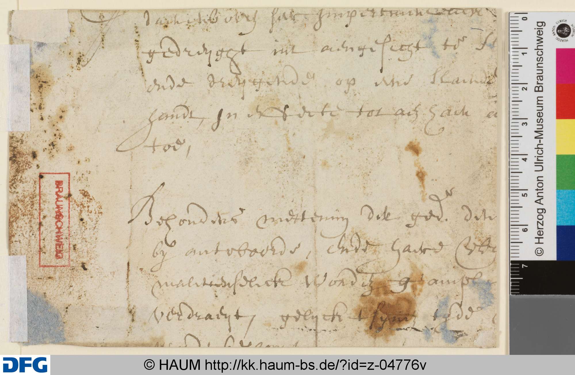 Handschrift (Niederländisch), 16th century
