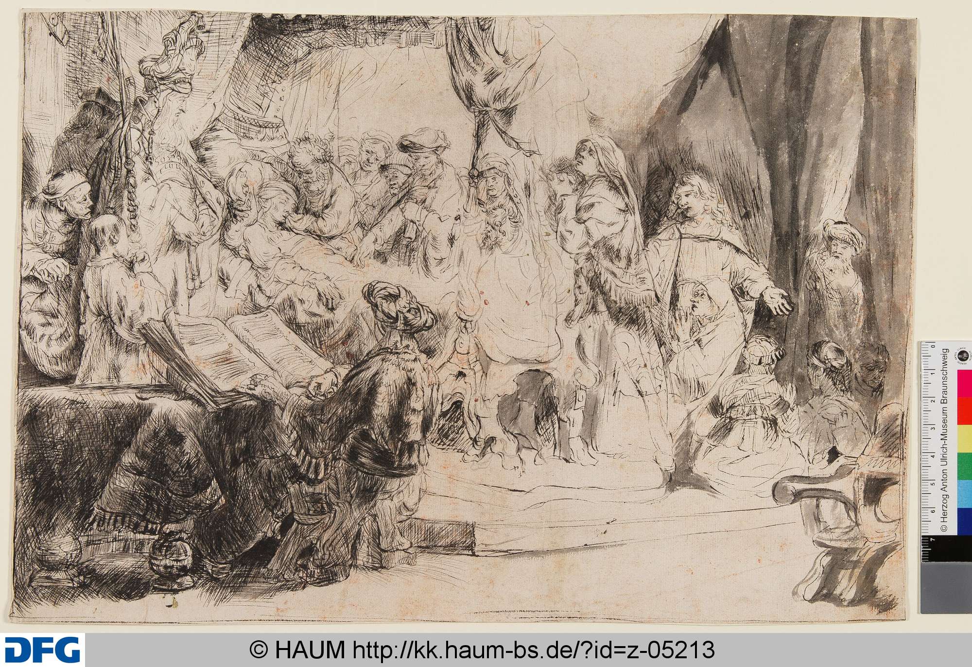 Der Tod Marias, Rembrandt