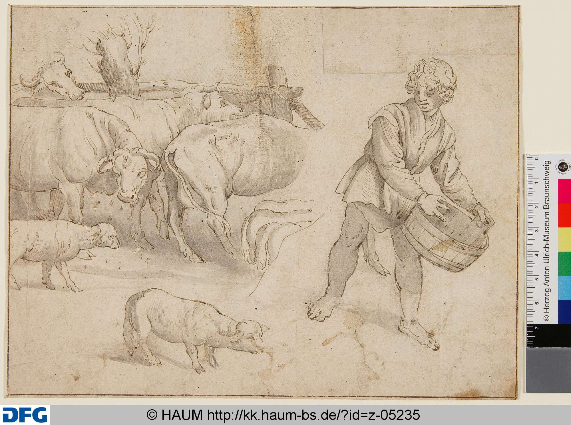 Ein Knabe, Futter säend, I. Titian