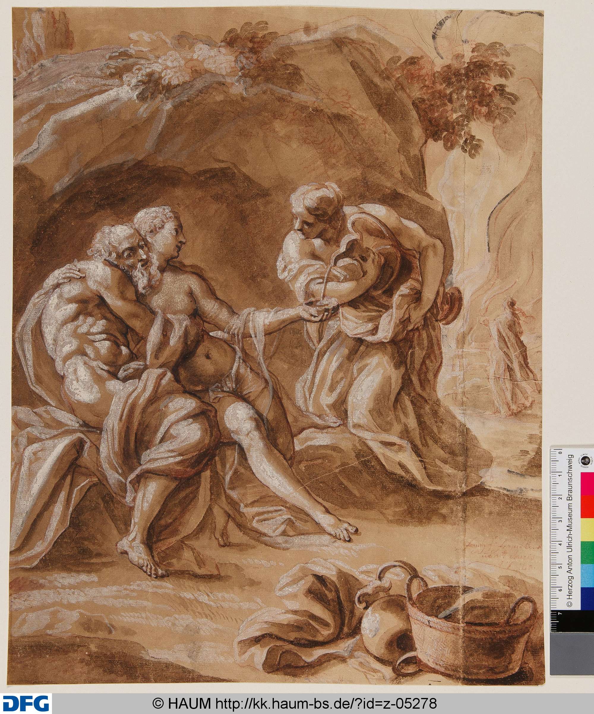 Lot mit seinen Töchtern, 1720