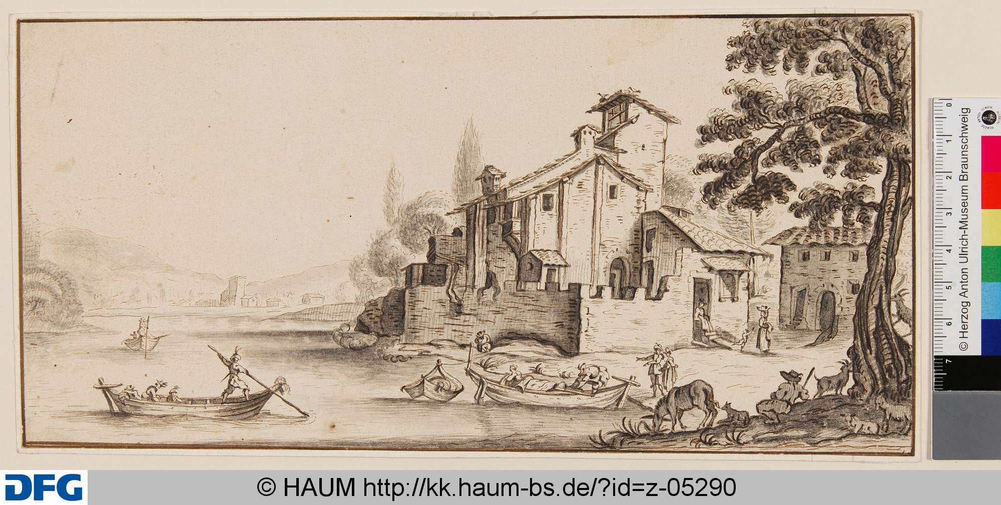Flusslandschaft, 1681–1720