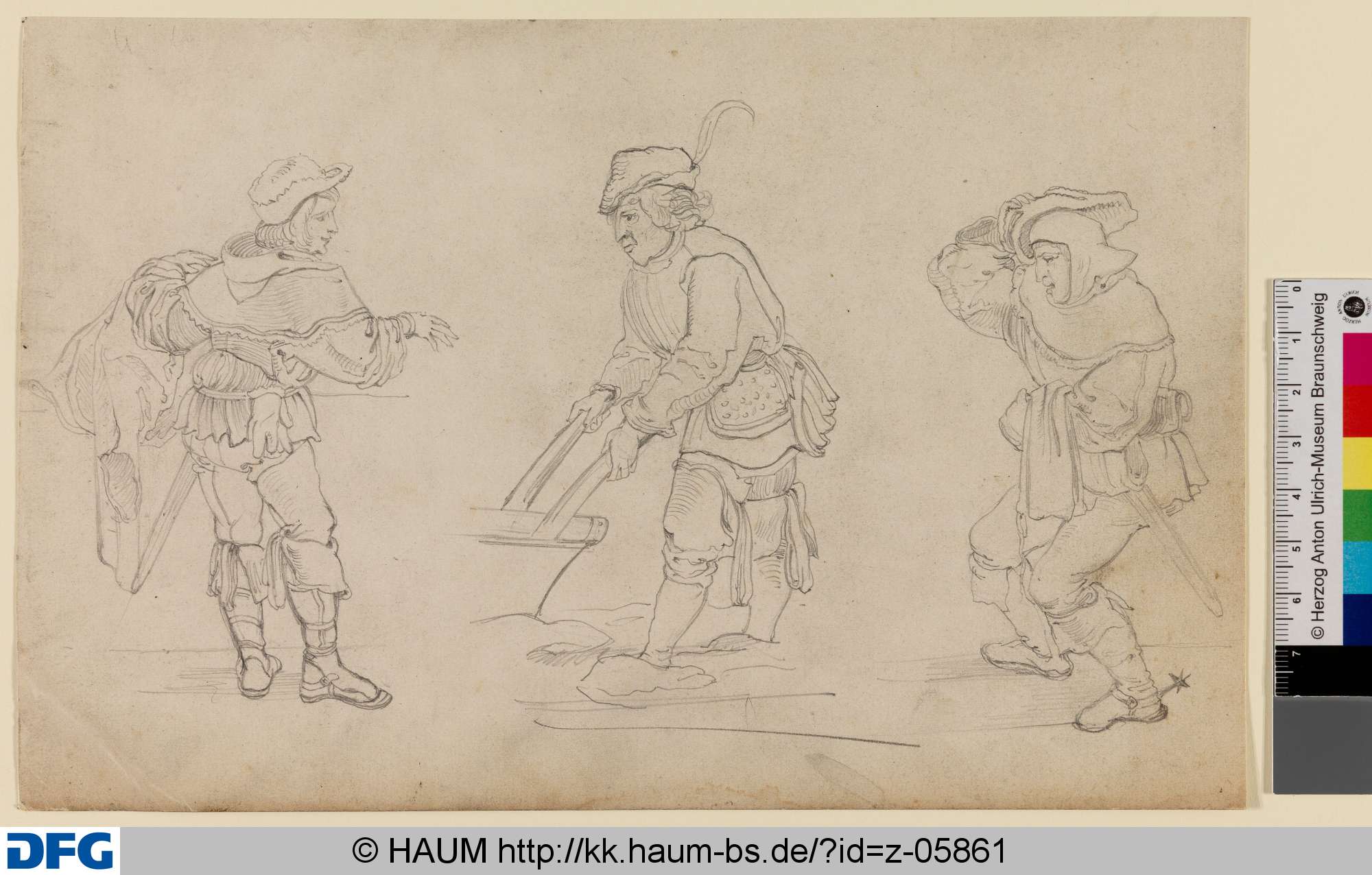 Ritterstudien, Rudolph Friedrich August Henneberg, 1850–1875