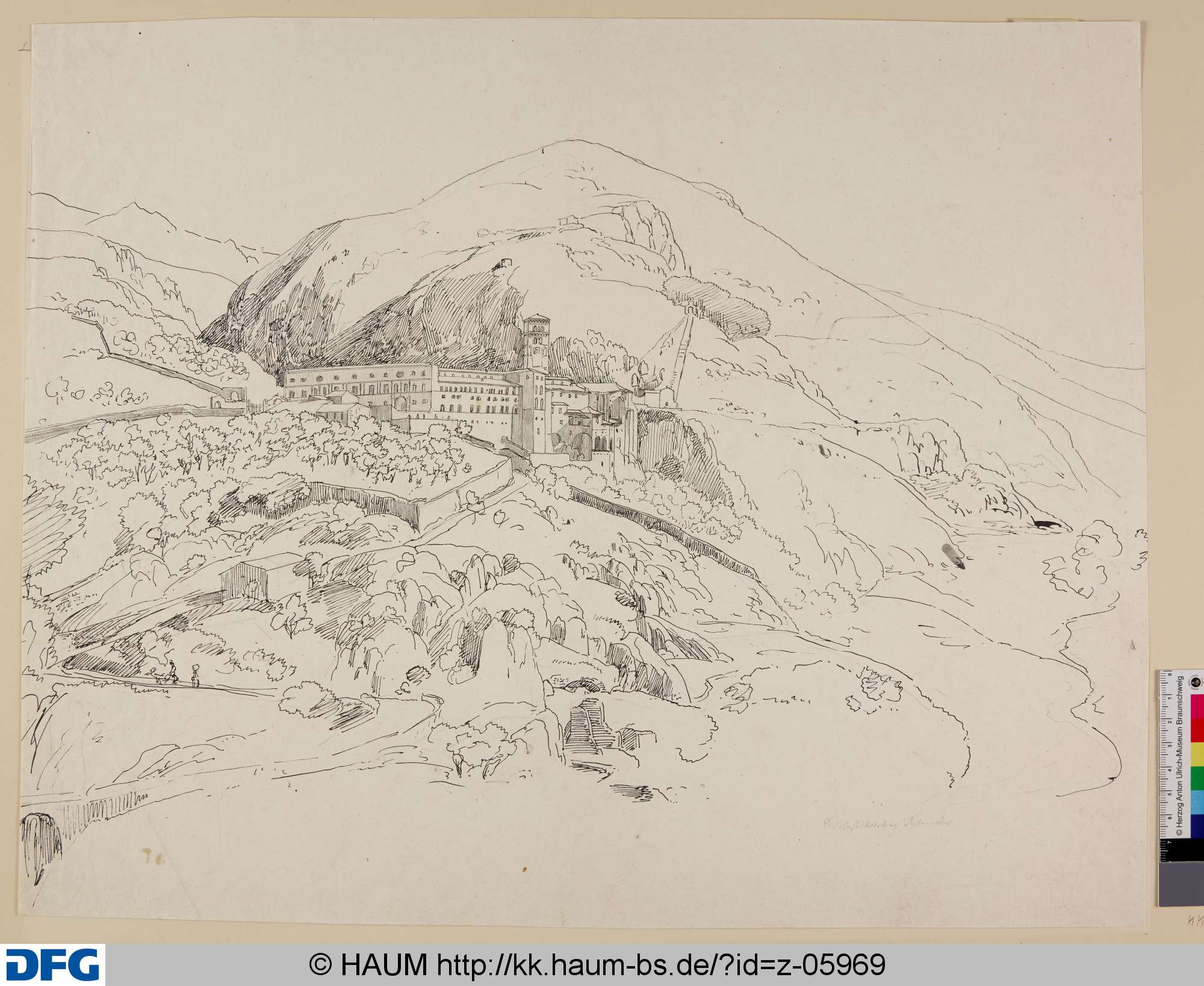 Subiaco, Heinrich Brandes, 1830–1832