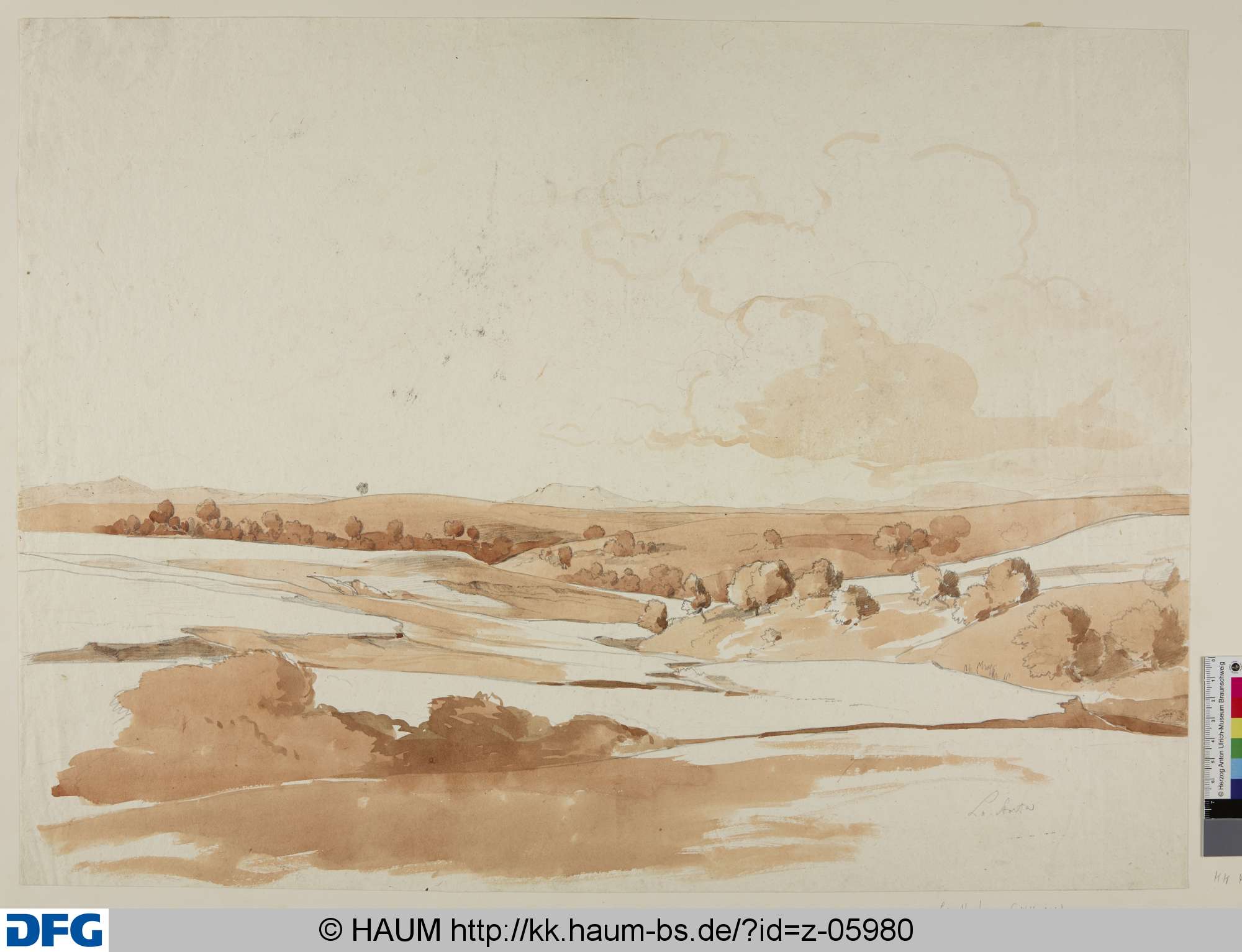 La Storta, Heinrich Brandes, 1830–1832