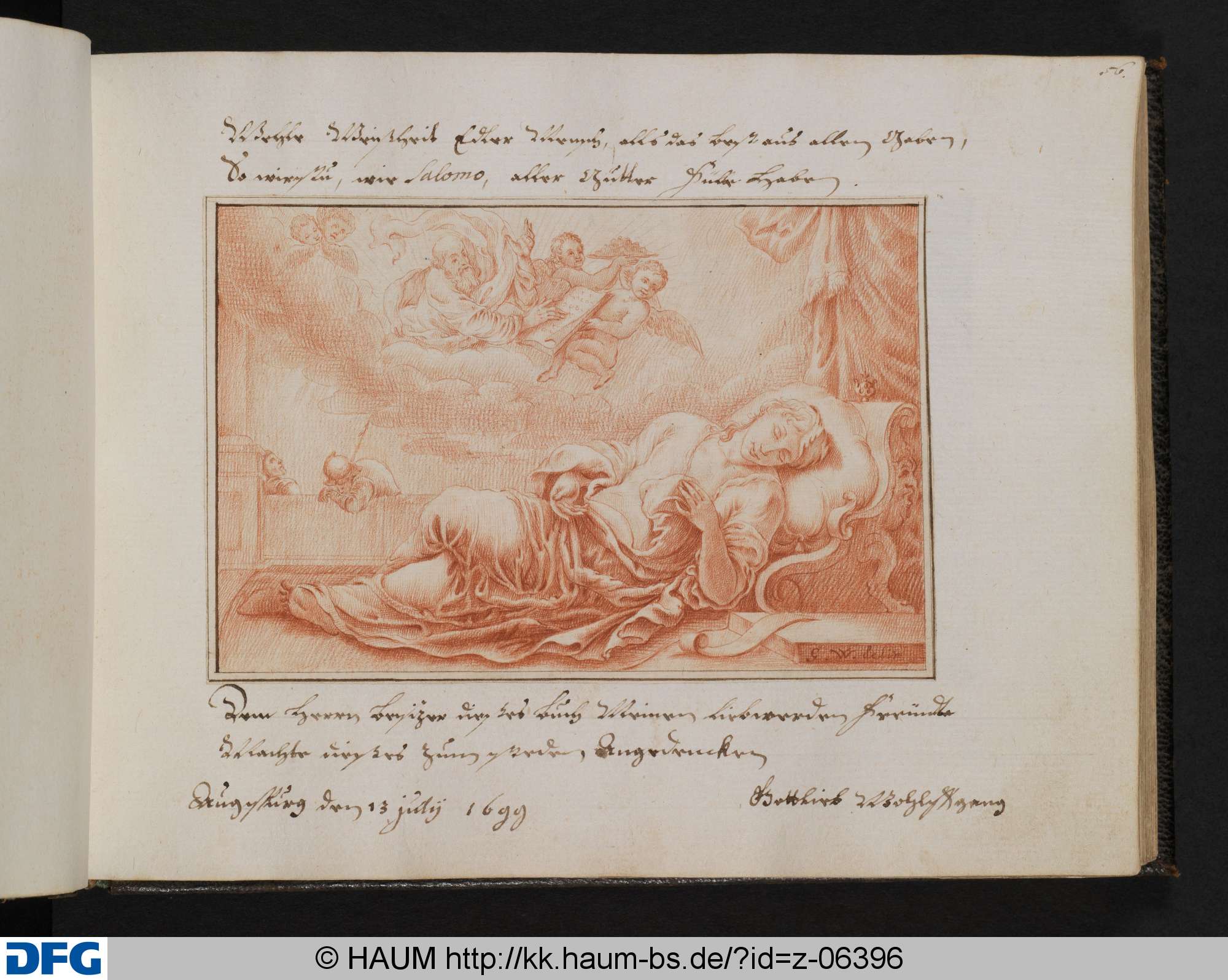 [Titel], Gottlieb Wolfgang, 1699