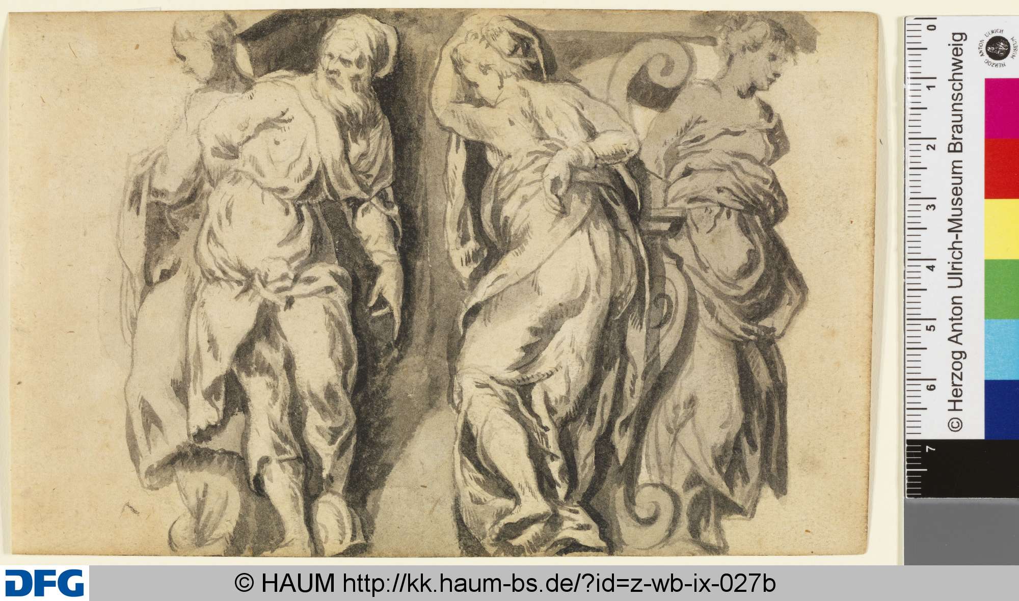 Karyatiden-Gruppe, 1695–1705