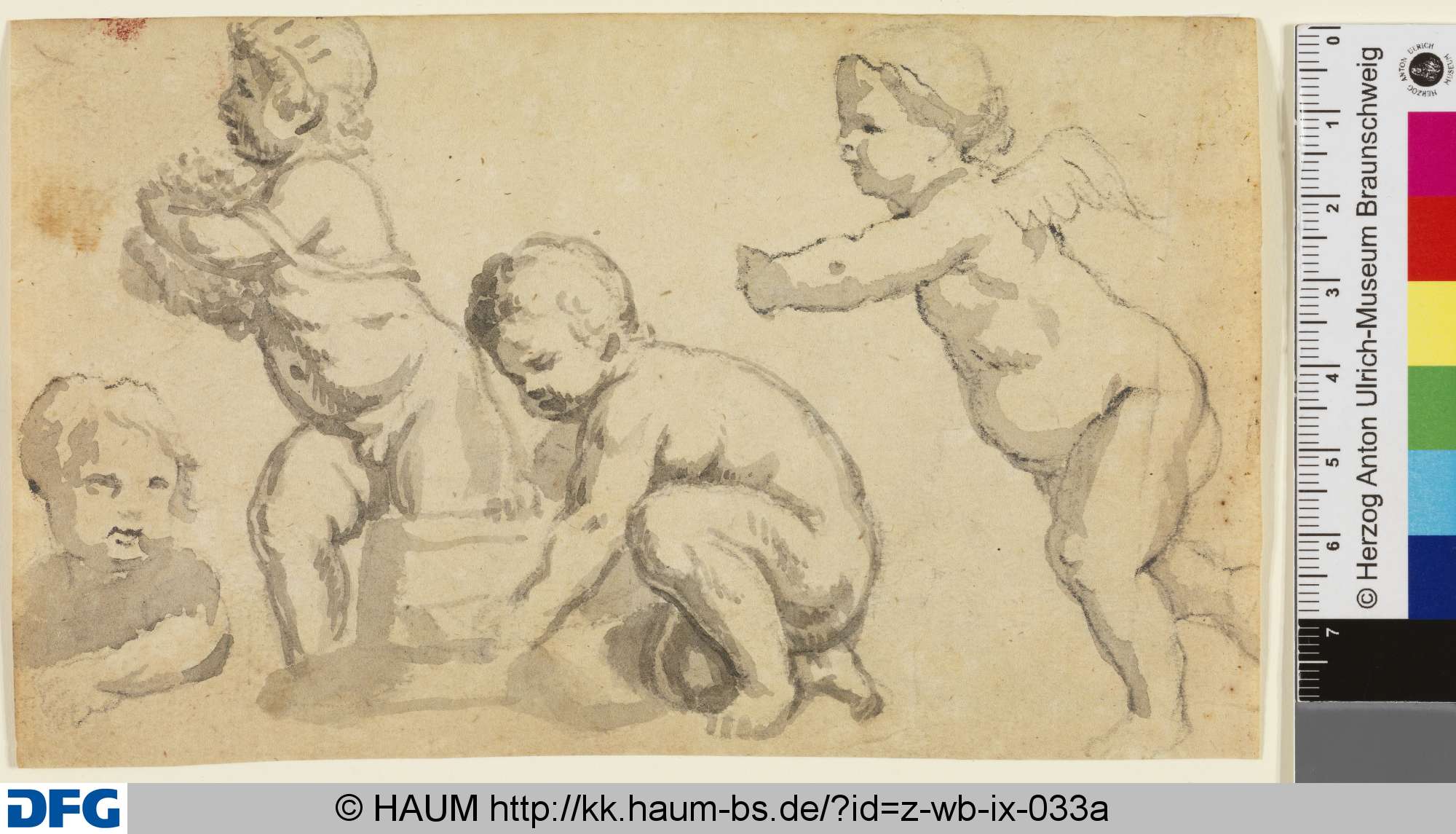 Kindergruppe, 1695–1705