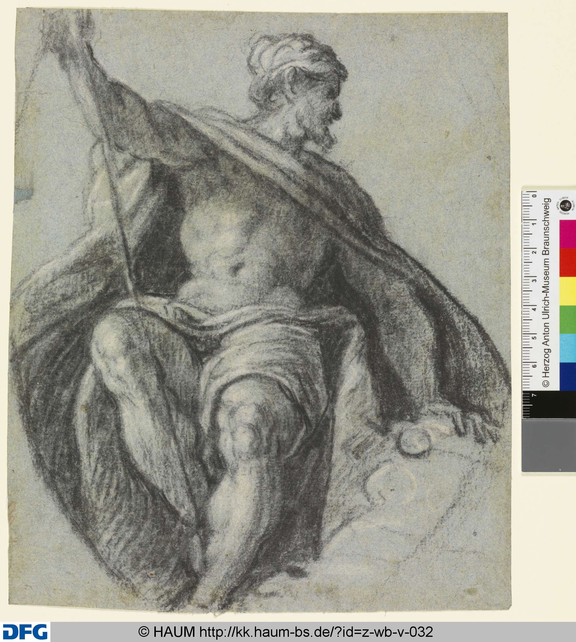 Sitzender Mann, 16th century