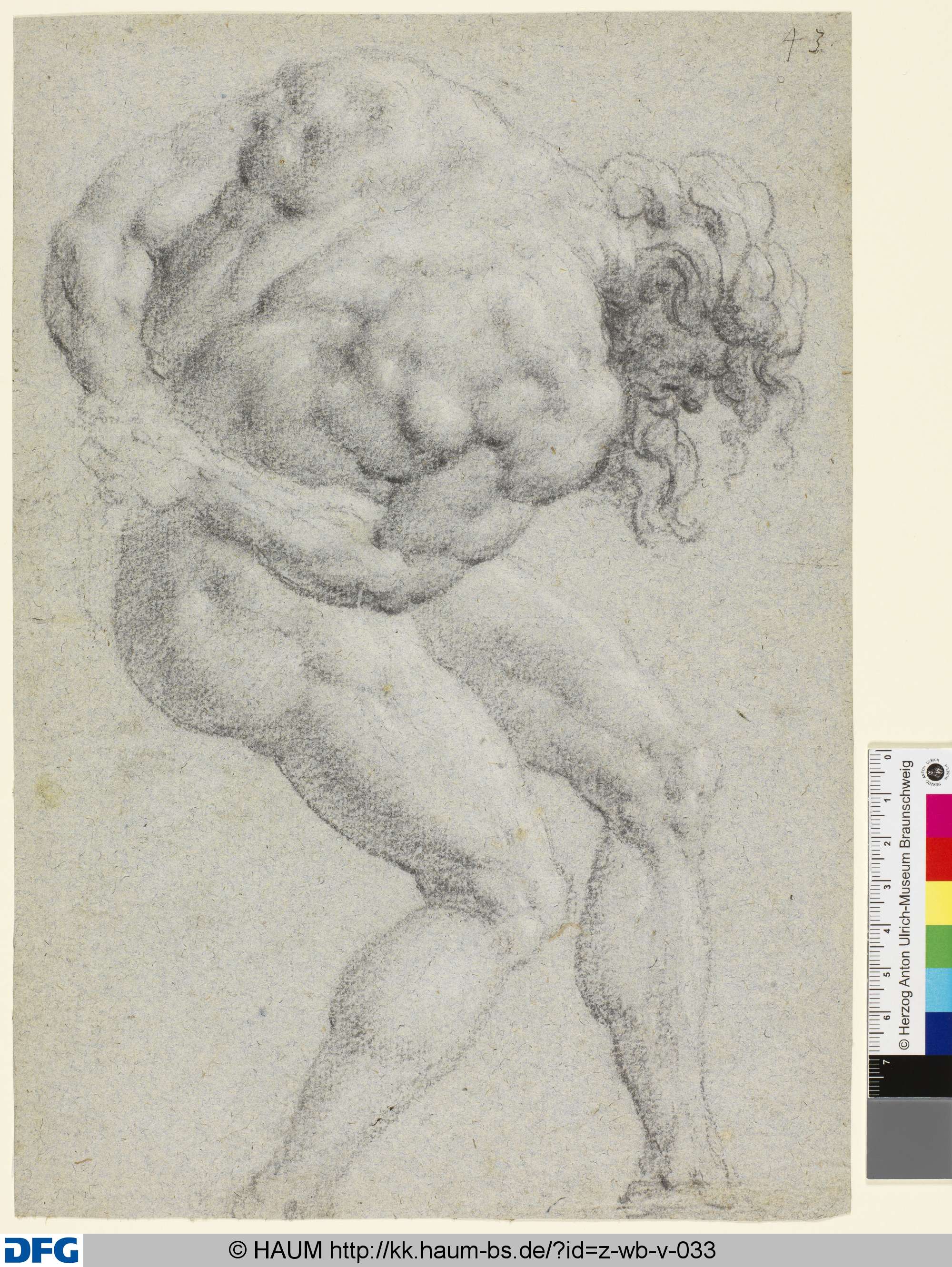 Kreidestudie, 16th century