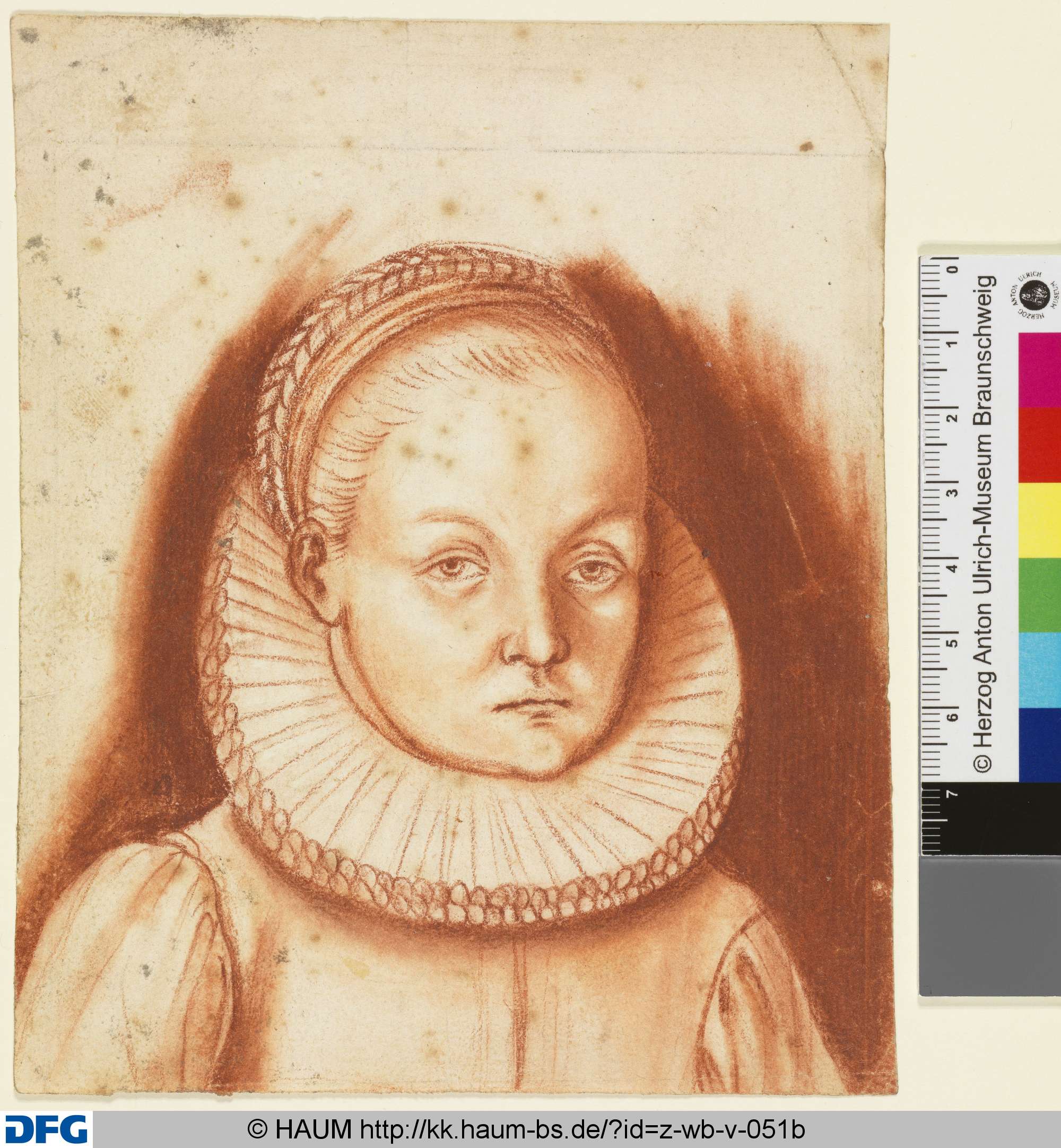 Porträt eines jungen Mädchens, 16th century