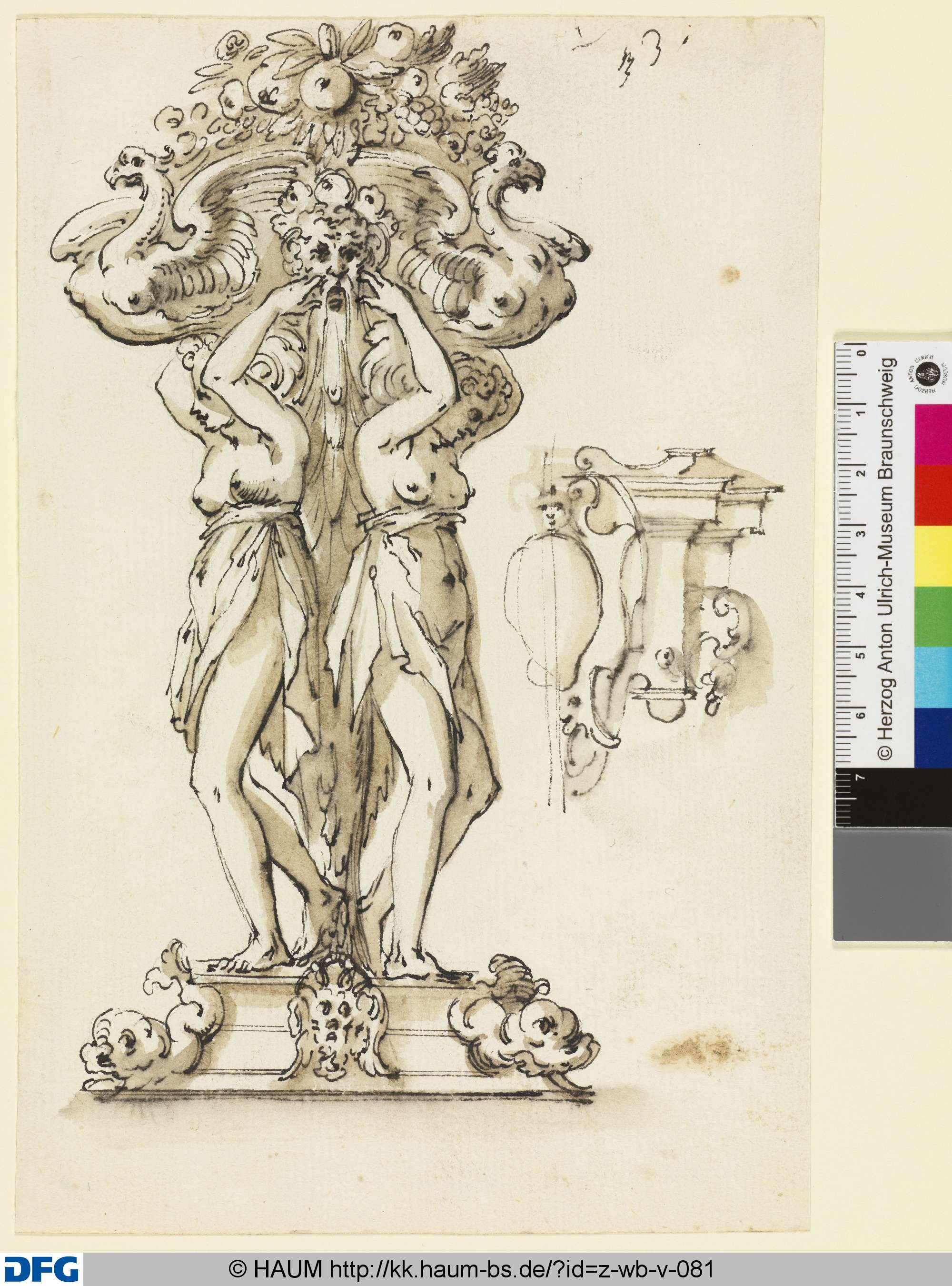 Karyatidenstellung, 16th century