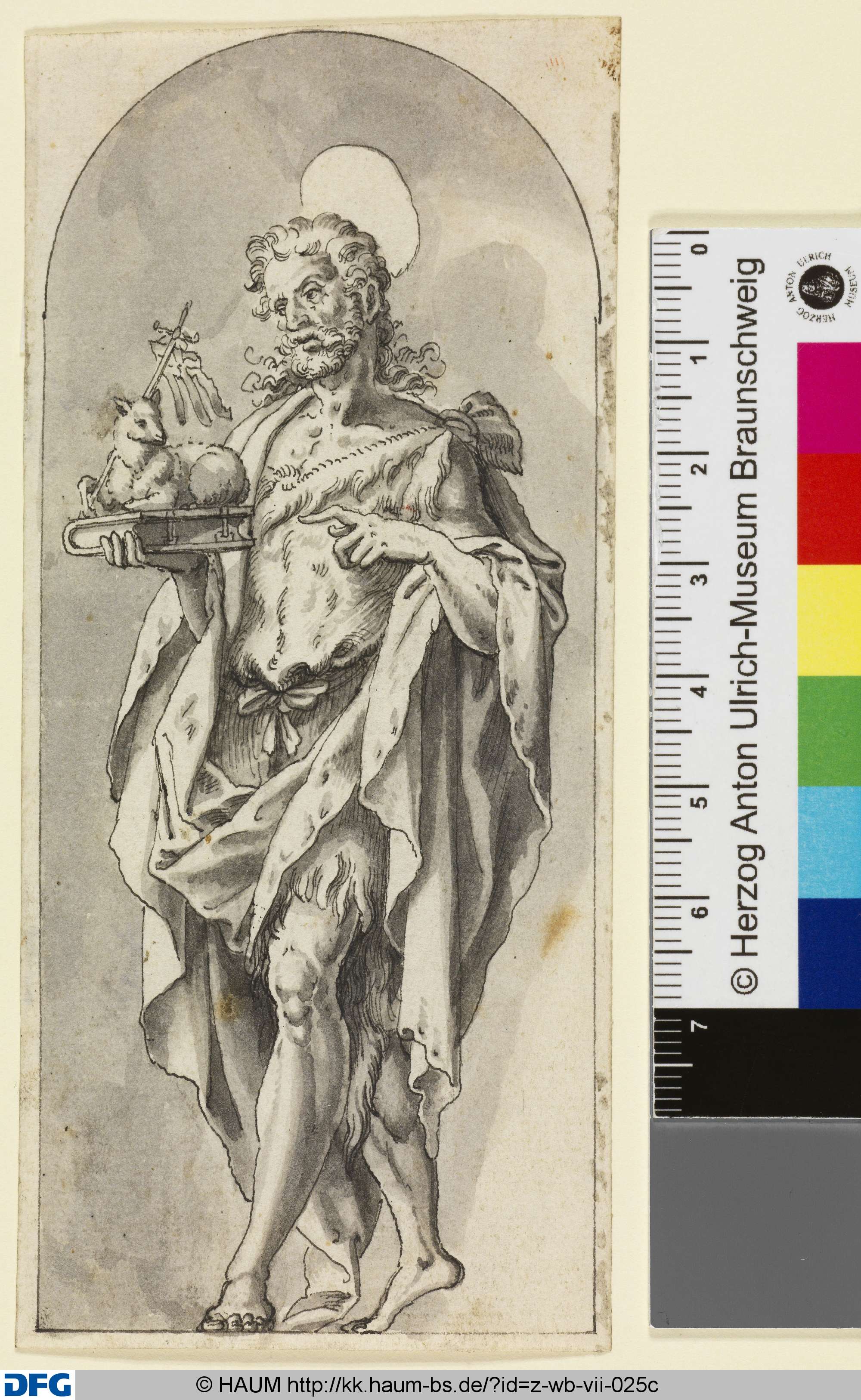 Moses in einer Nische nach rechts stehend, 1501–1700