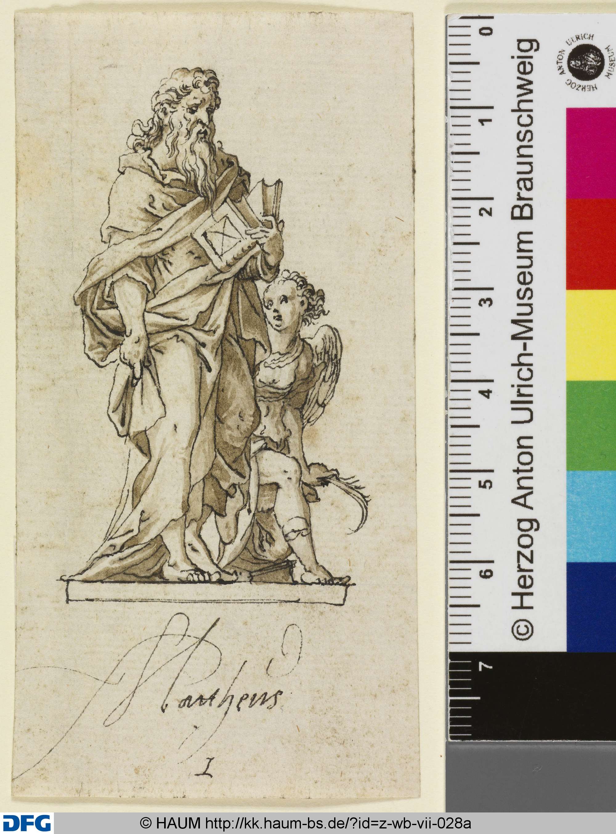 Evangelist Matthäus, 16th century
