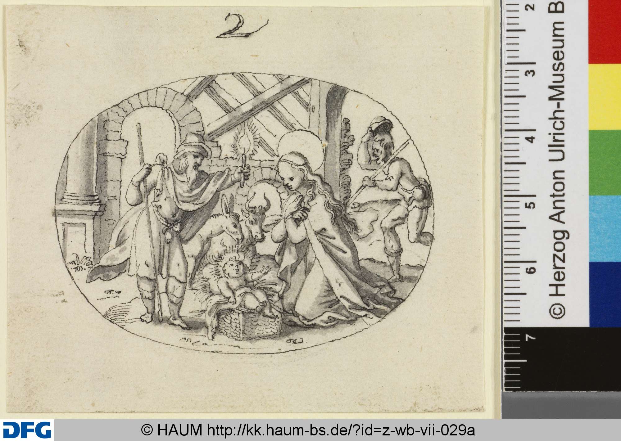 Geburt Christi, Jost Amman, 16th century