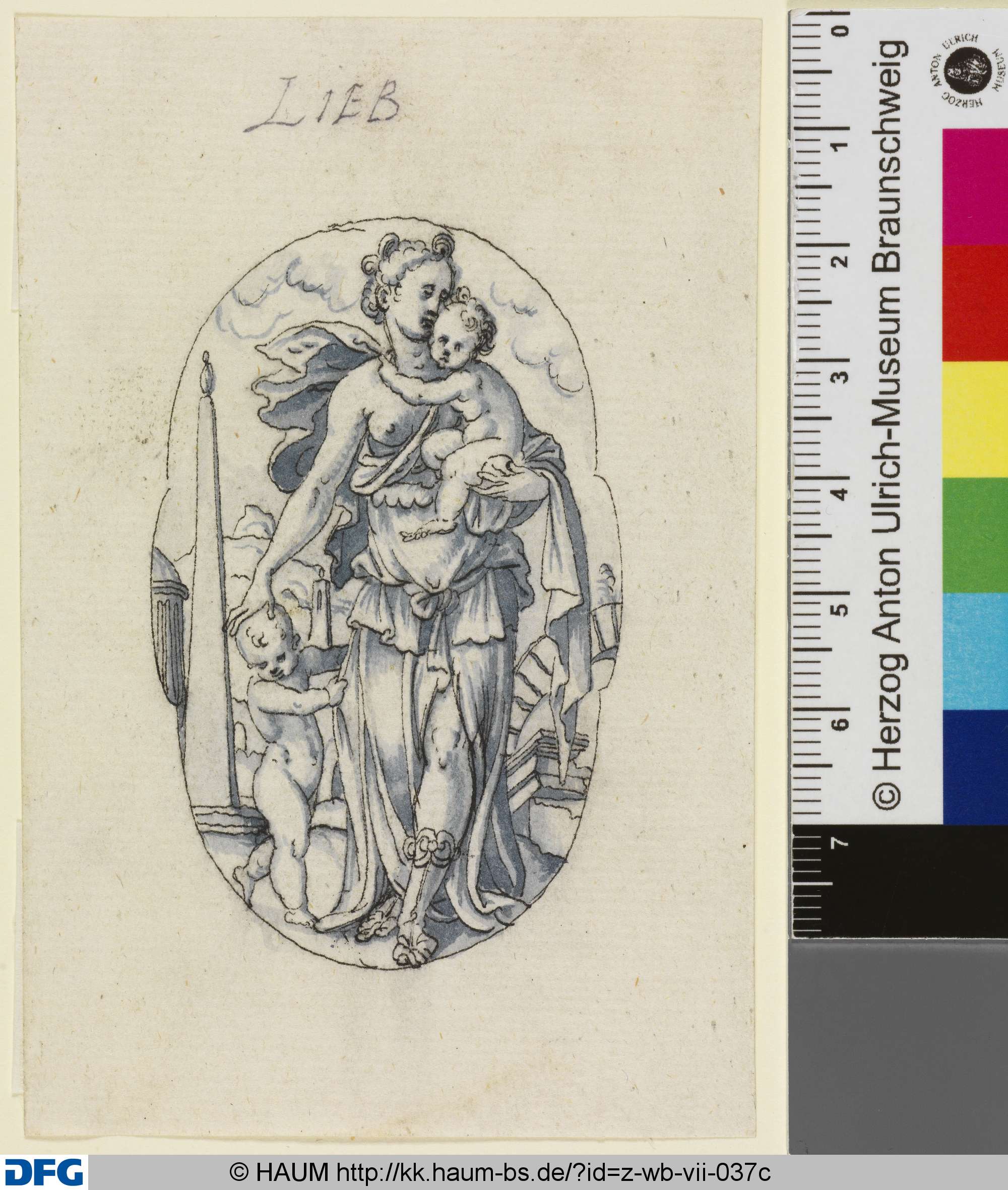 Liebe (Caritas), 16th century