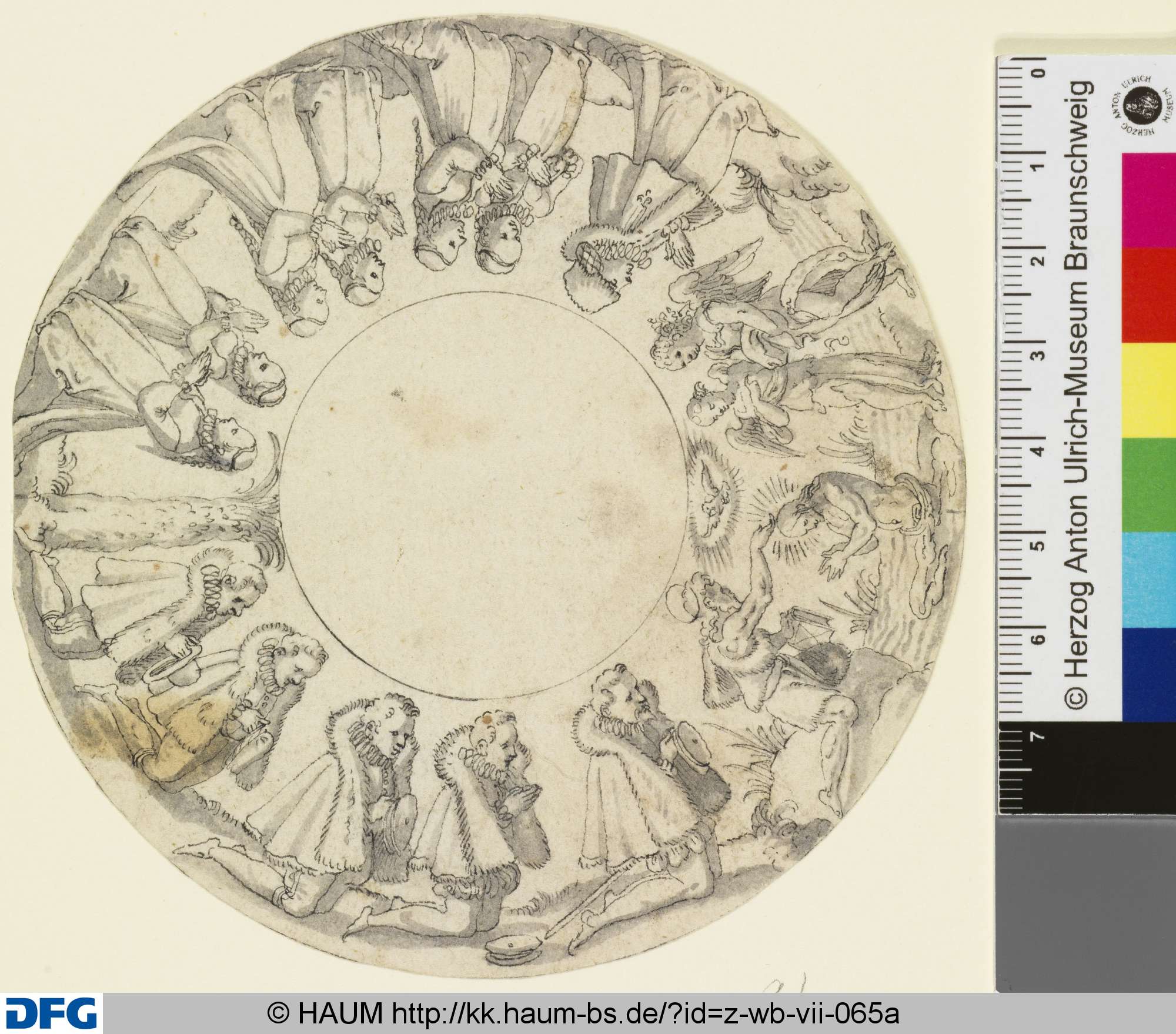Taufe einer fürstlichen Familie, 16th century