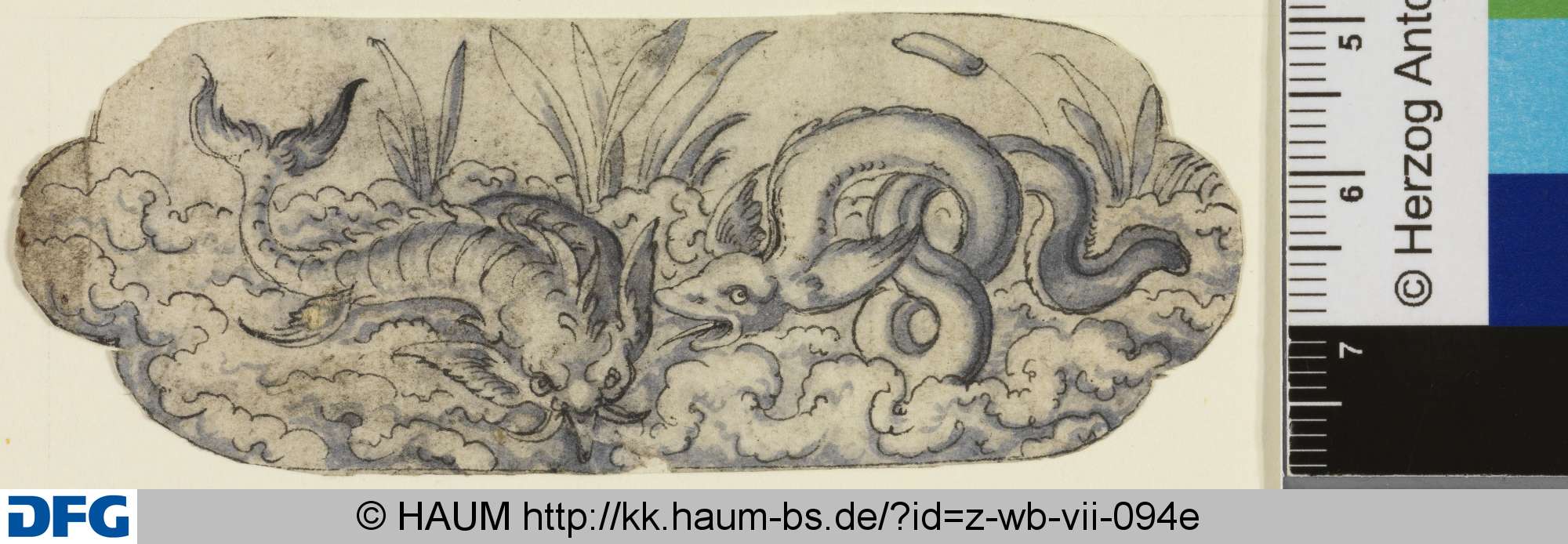 Seetiere, Jost Amman, 16th century