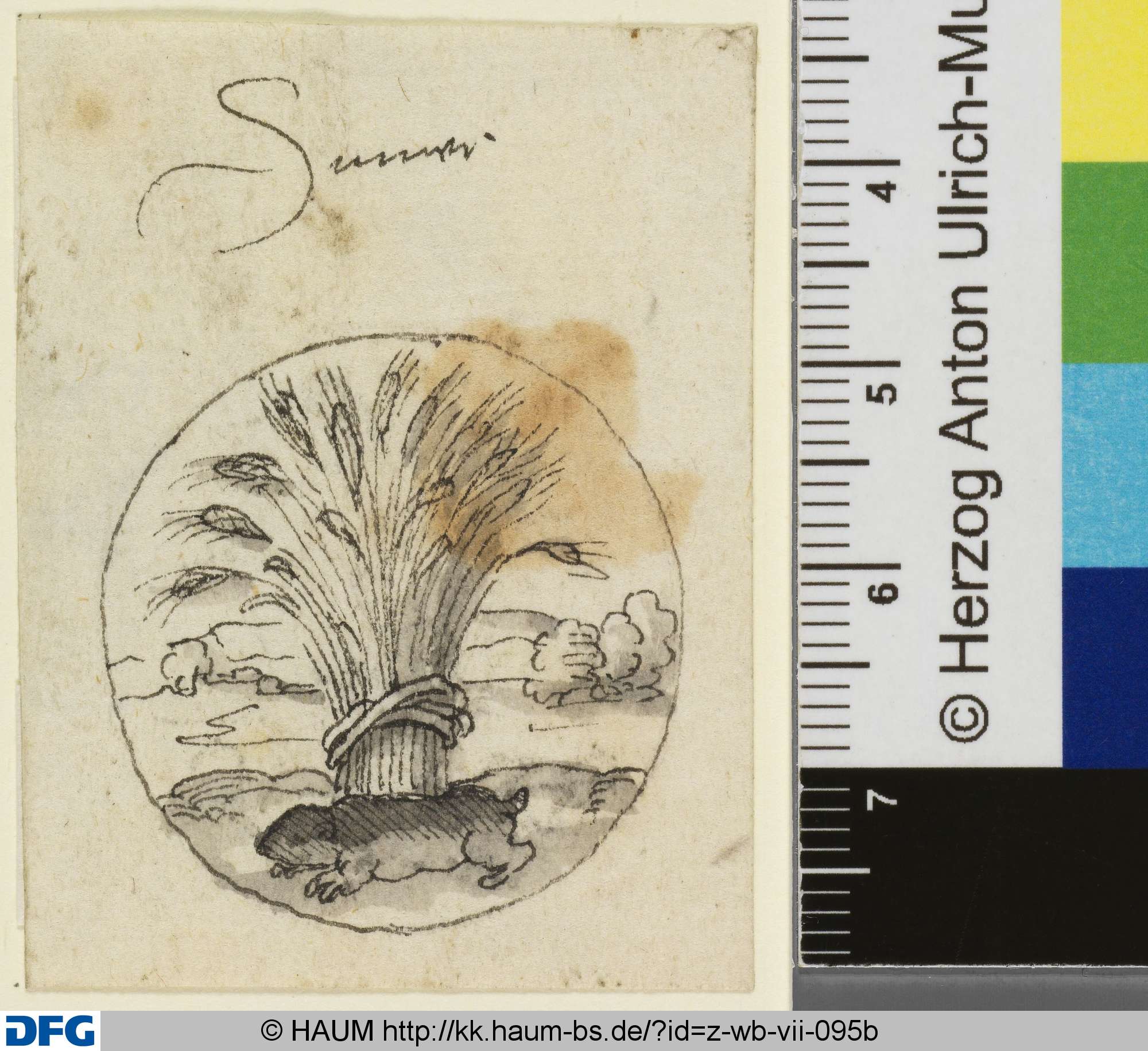 Die 4 Jahreszeiten (Sommer), Jost Amman, 16th century