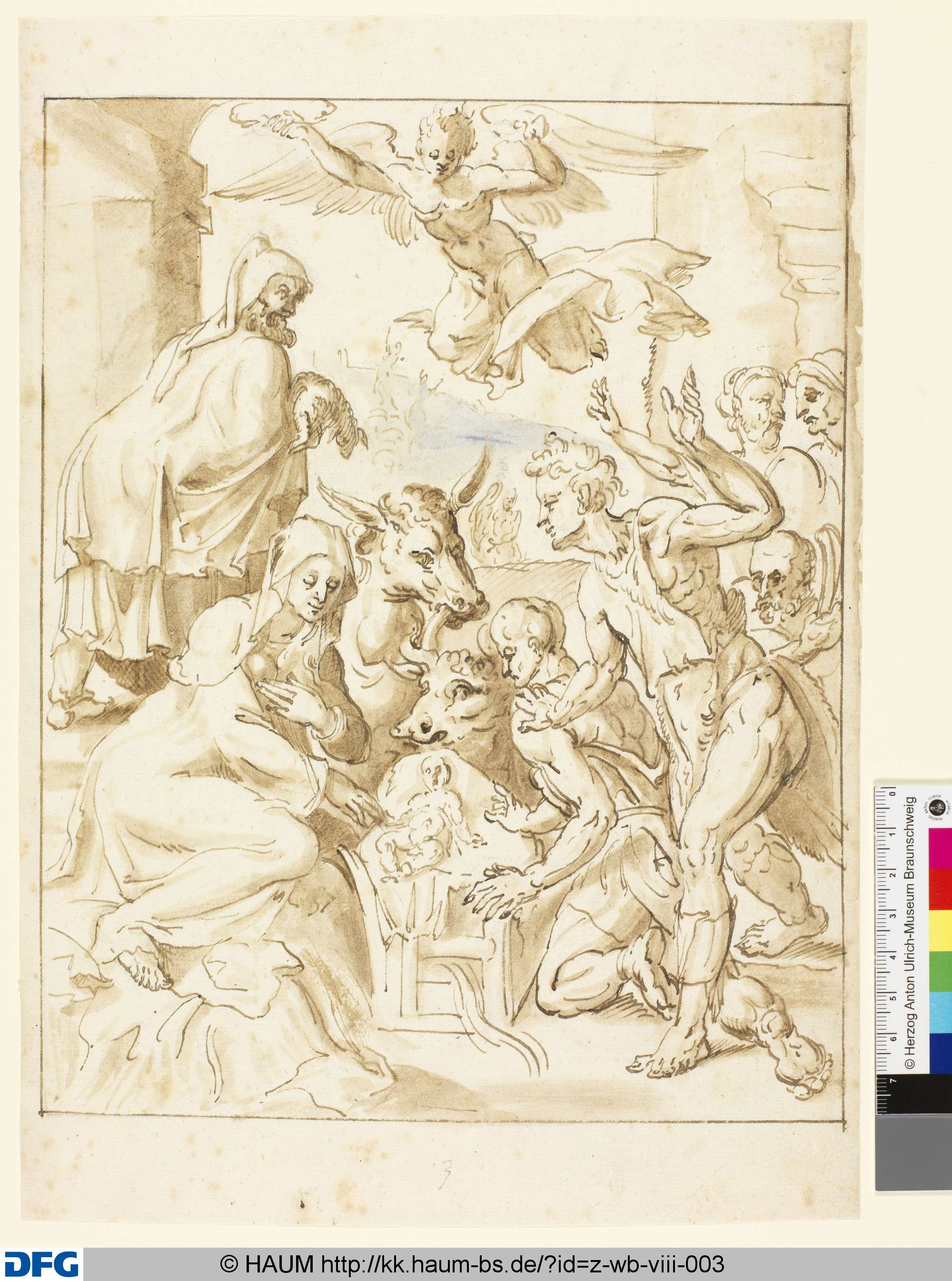 Christi Geburt, Maarten van Heemskerck, 1605–1606