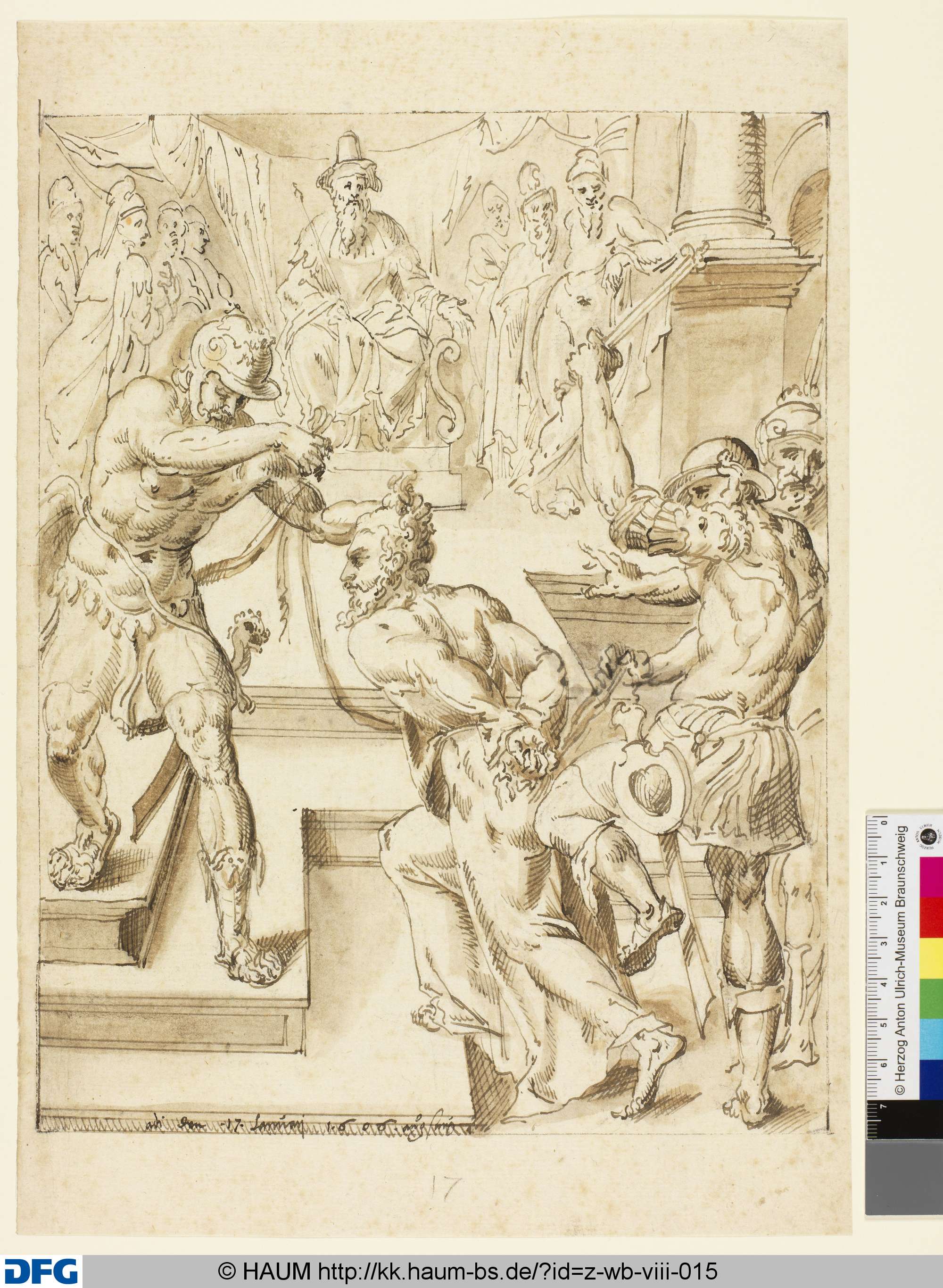 Christus vor Pilatus, Maarten van Heemskerck, 1606