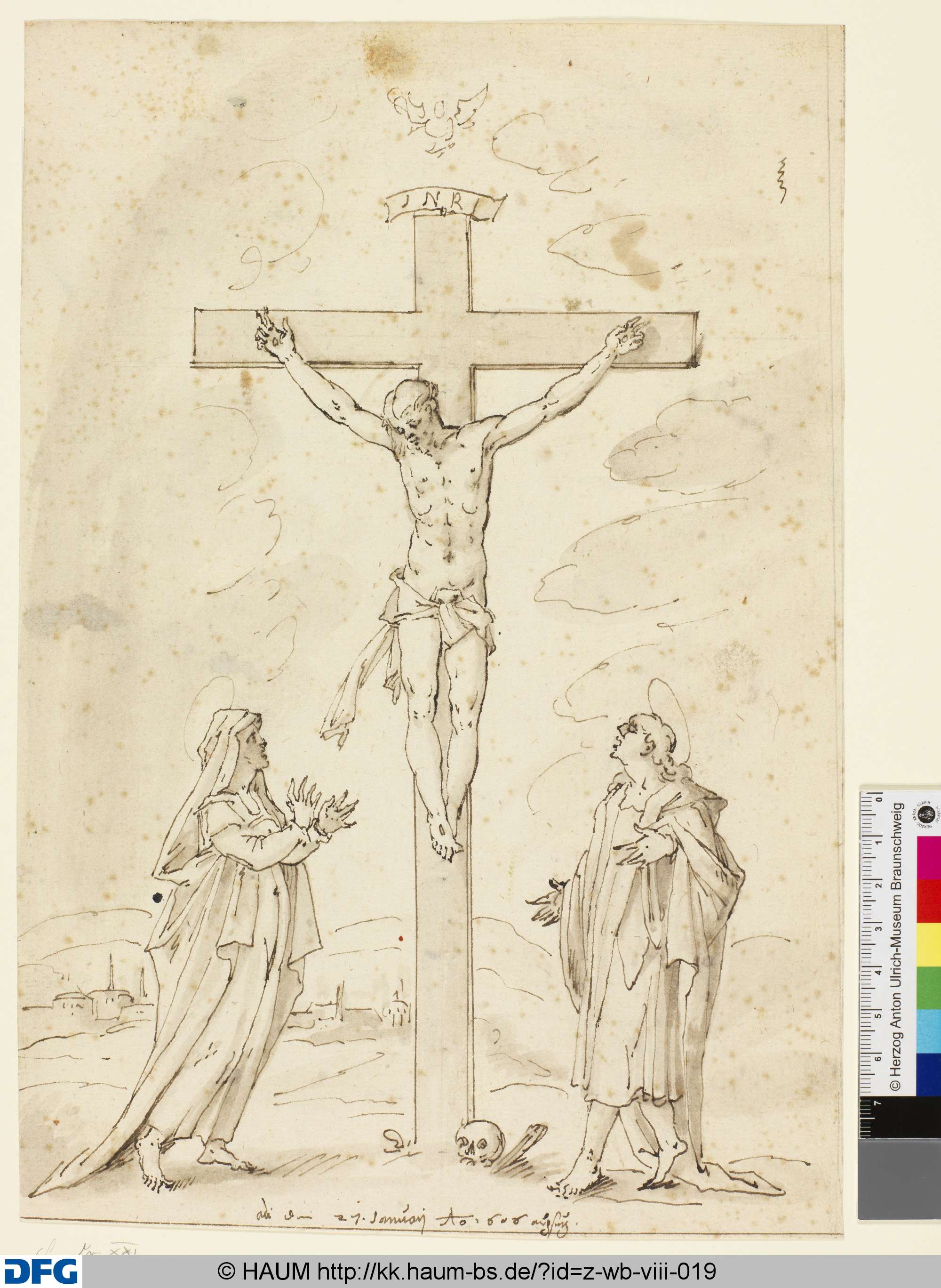 Christus am Kreuz, Maarten van Heemskerck, 1606