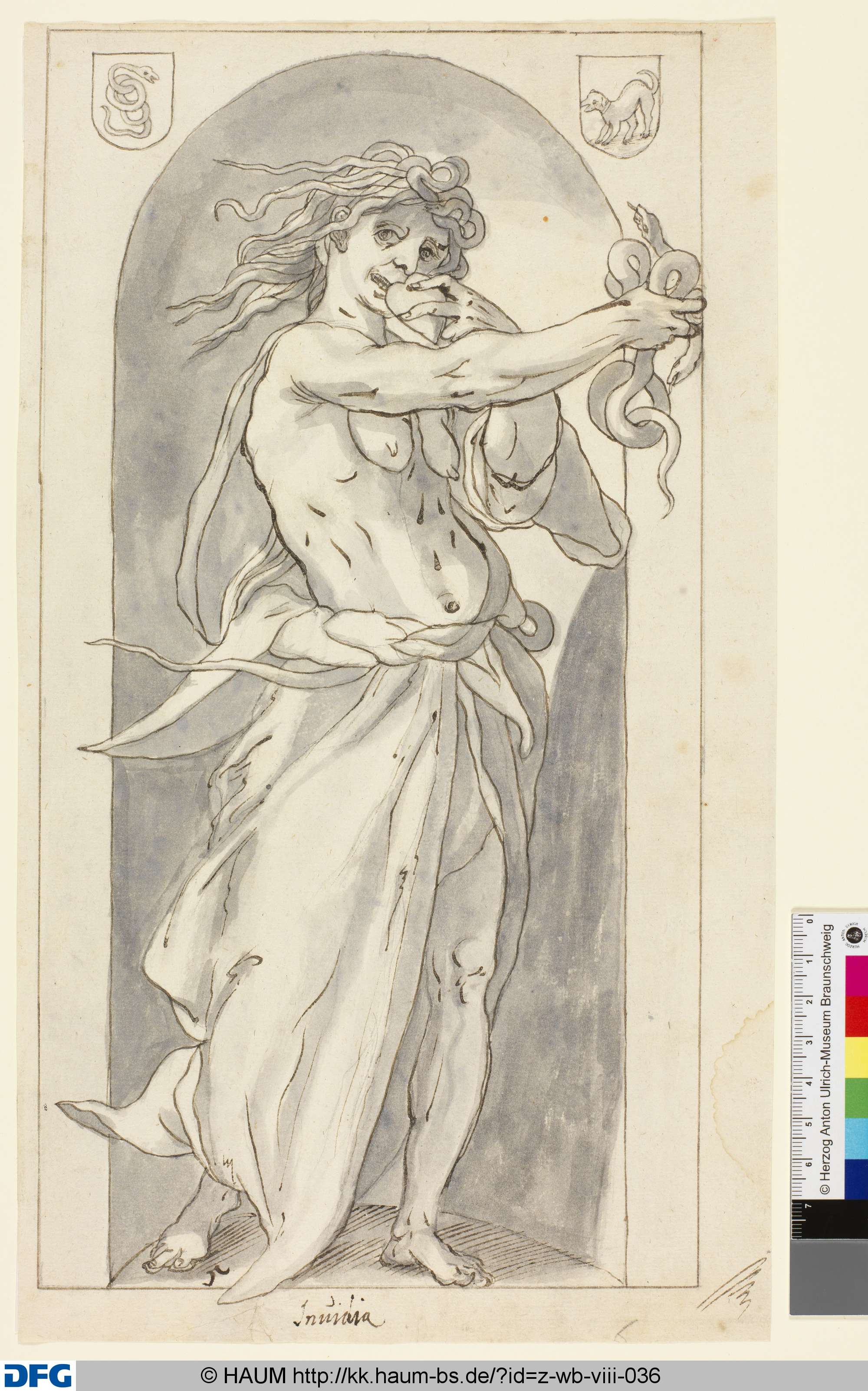 Neid (Invidia), Hendrik Goltzius, 1593–1650