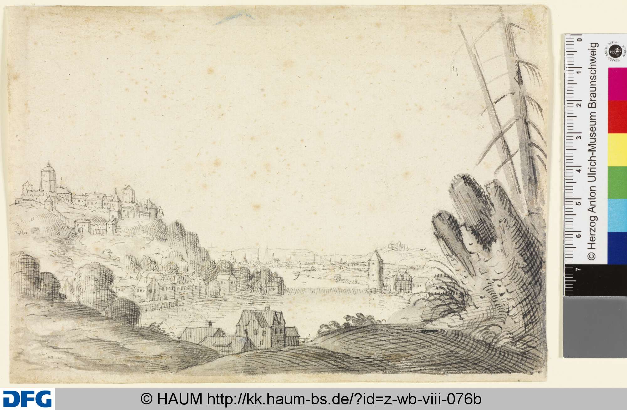 Landschaft, Wenceslaus Hollar, 1627–1677
