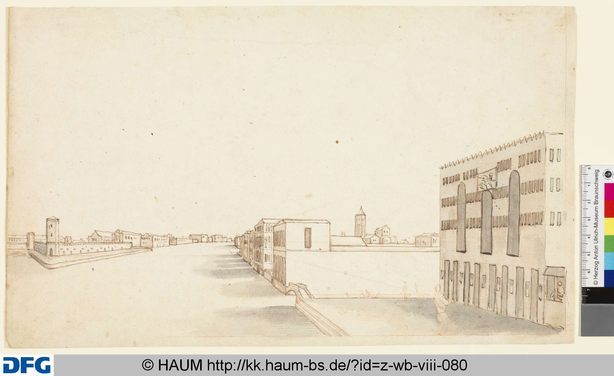 Eine Ansicht aus Venedig, 16th century