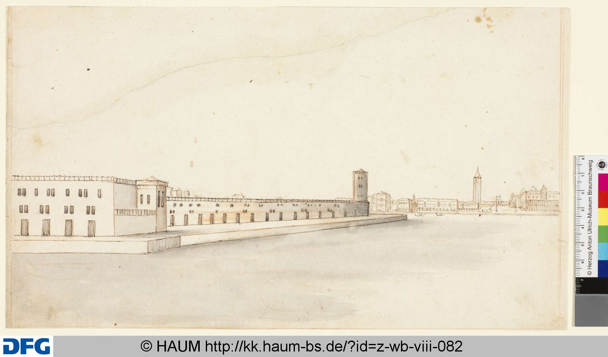 Eine Ansicht aus Venedig, 16th century