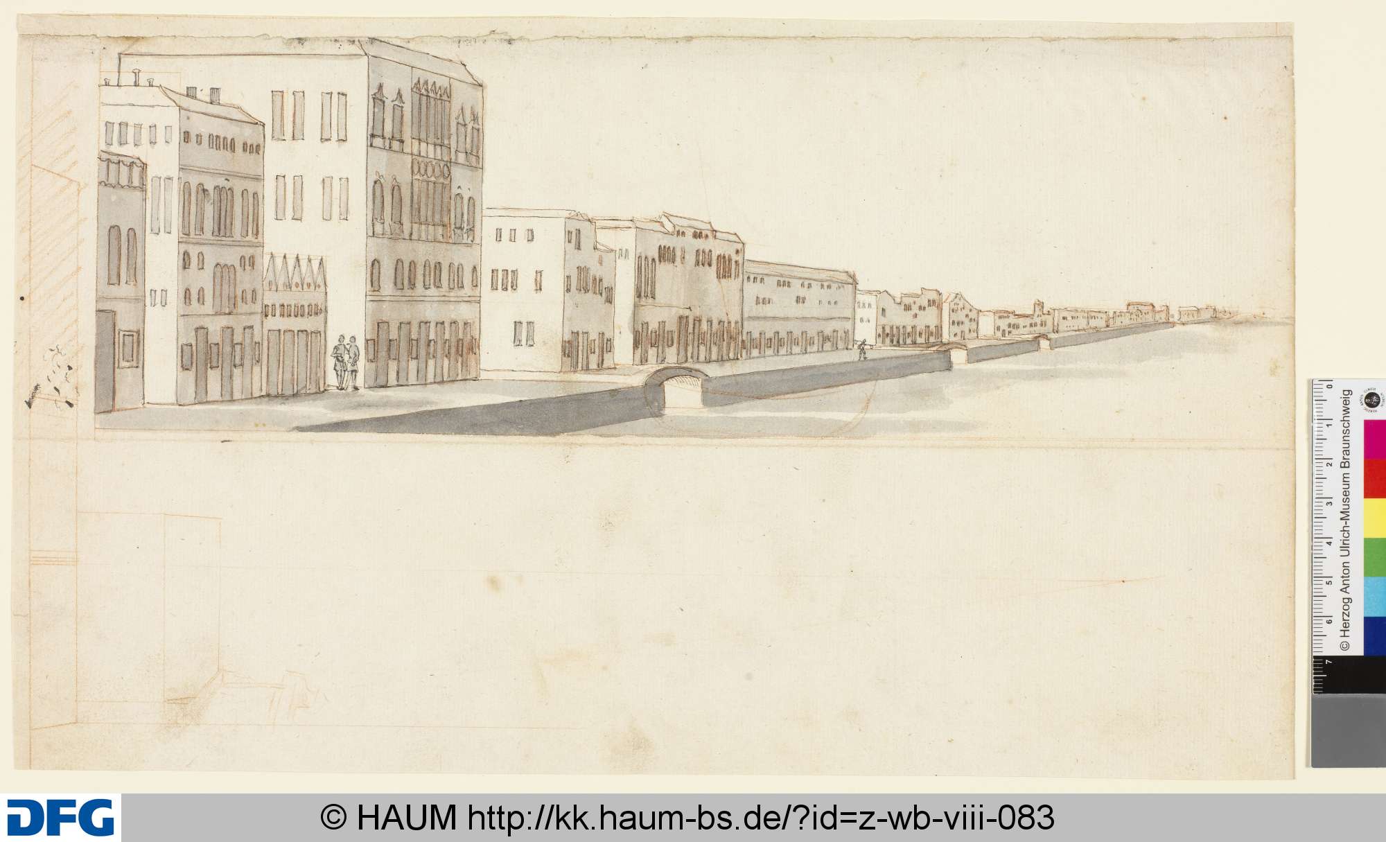 Eine Ansicht aus Venedig, 16th century