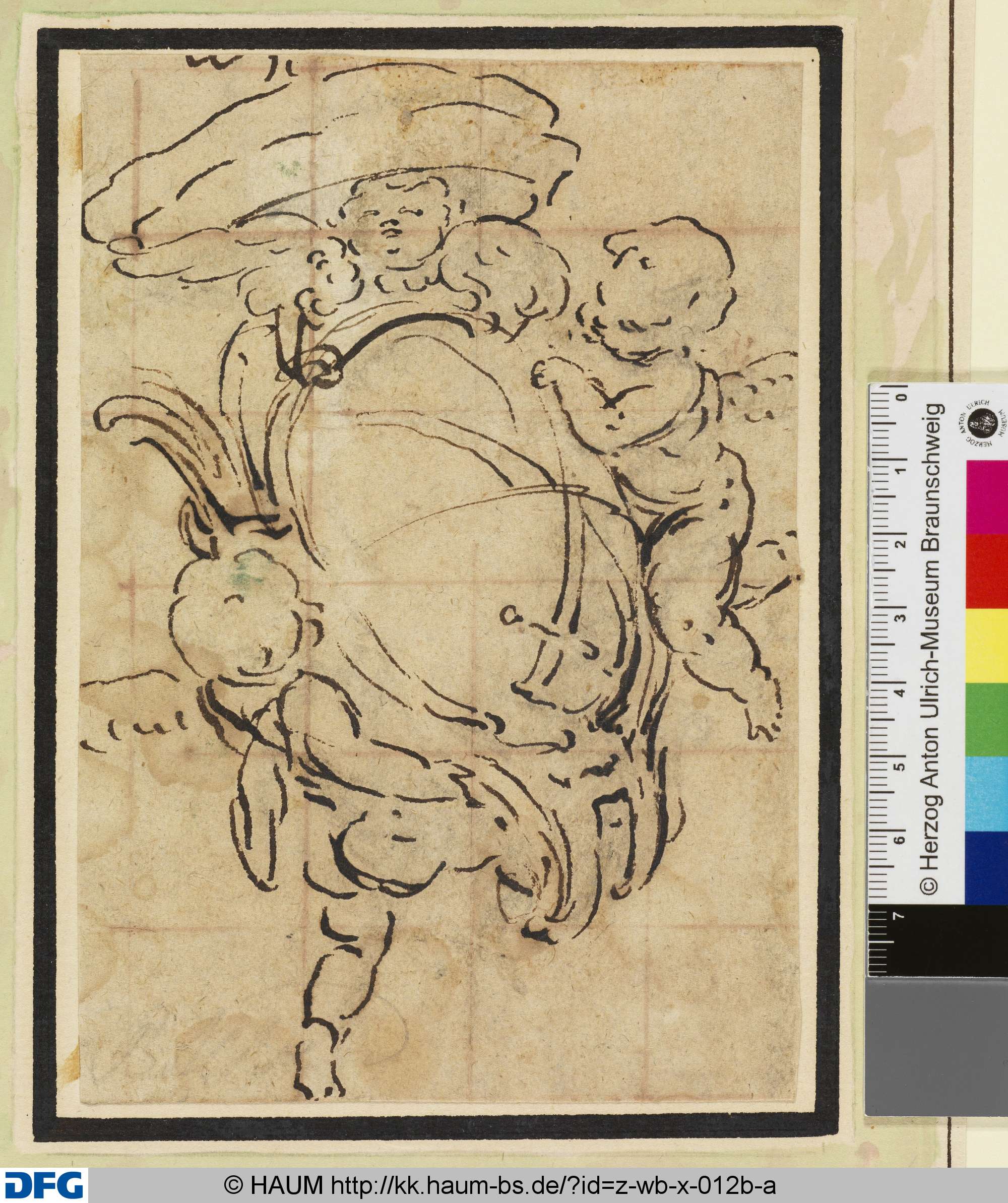 Putten mit Wappen, Samuel Bottschild, 17th century