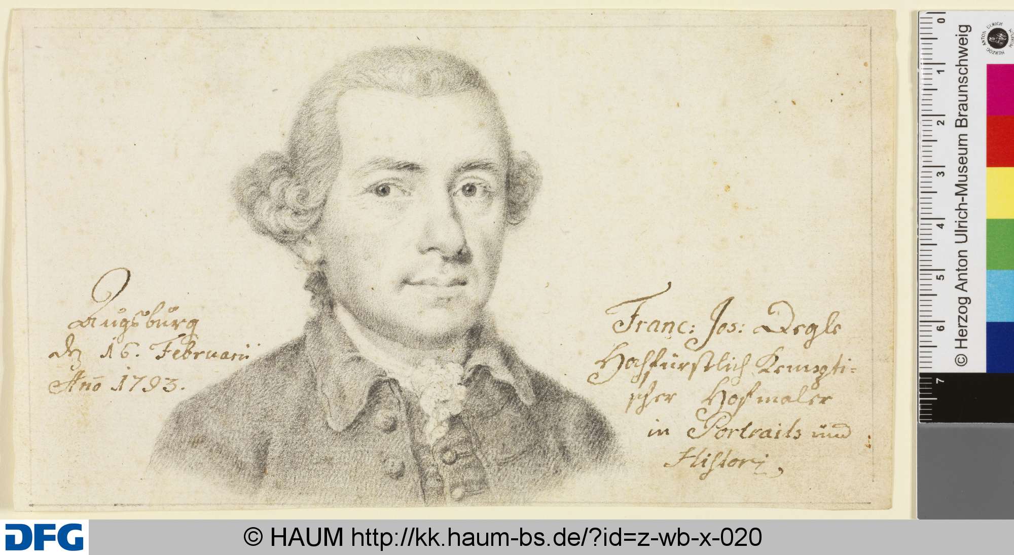 Selbstbildnis, 1793