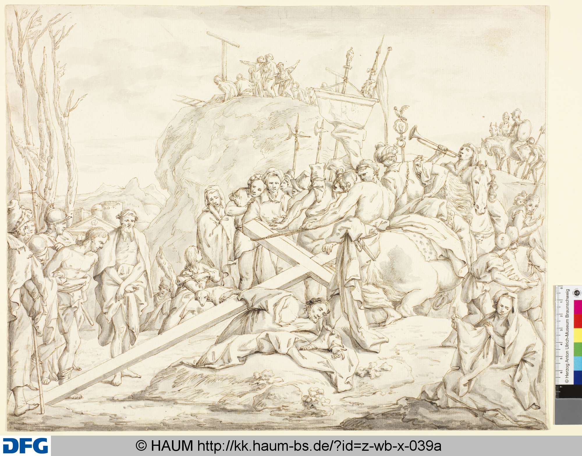 Kreuztragung, Giovanni Battista Tiepolo, 1740