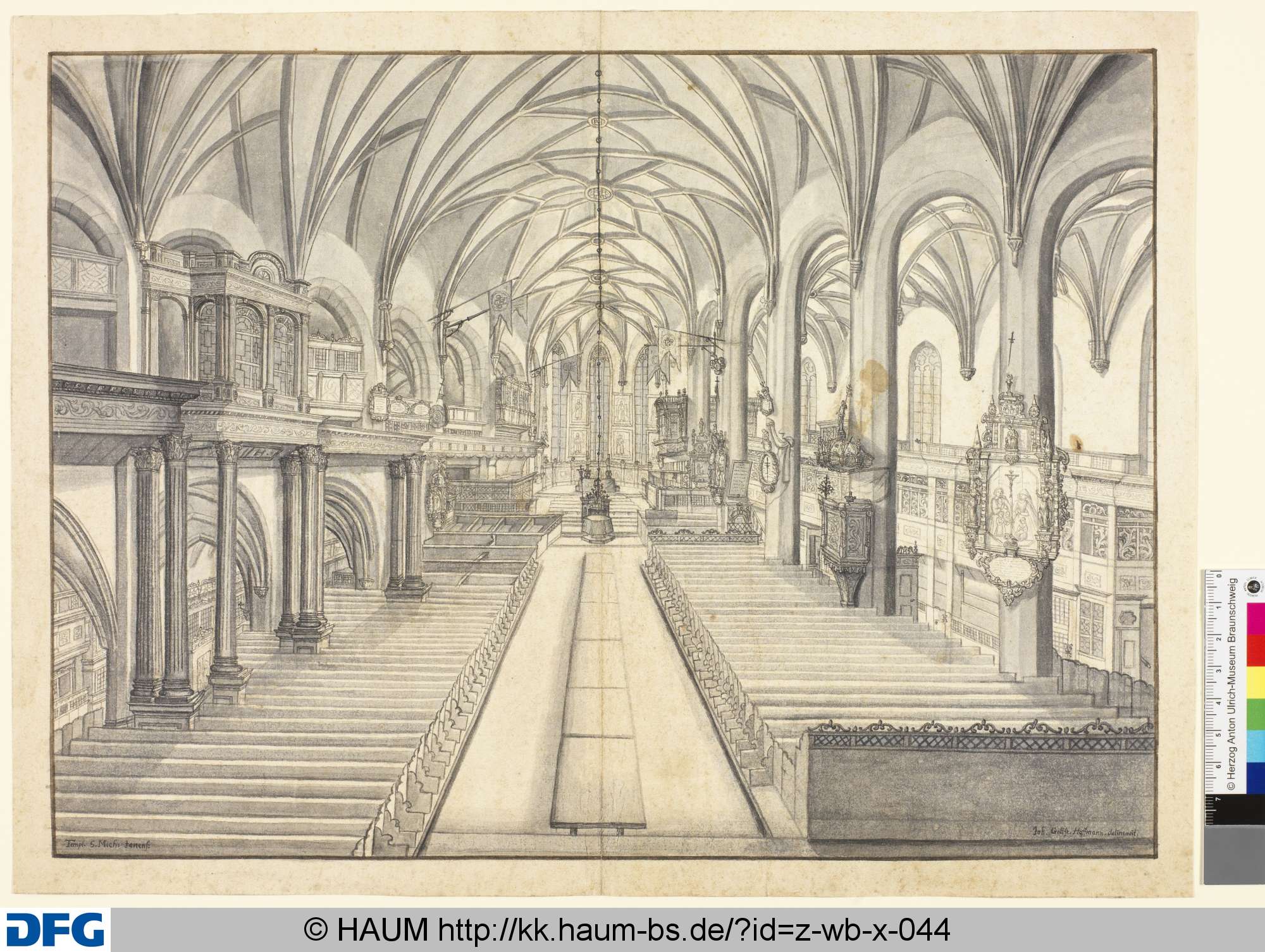 Das Innere der Sankt Michaelis Kirche
