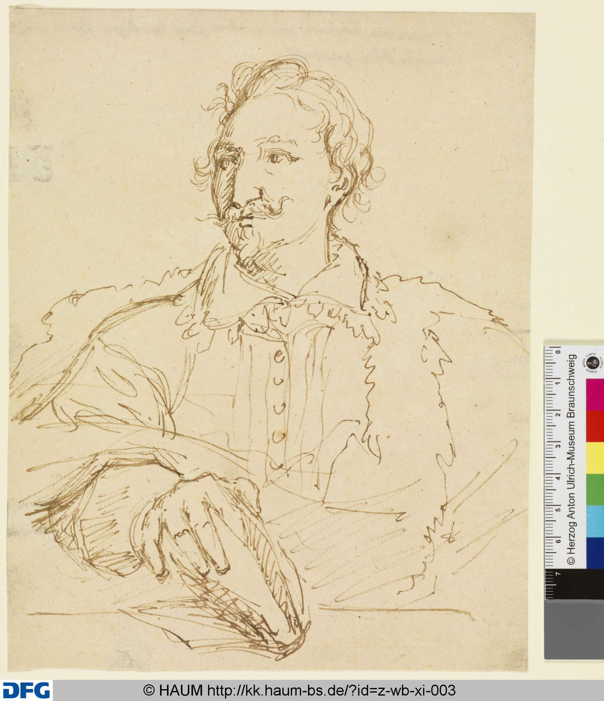 Porträt eines Mannes, Anthony van Dyck, 19th century