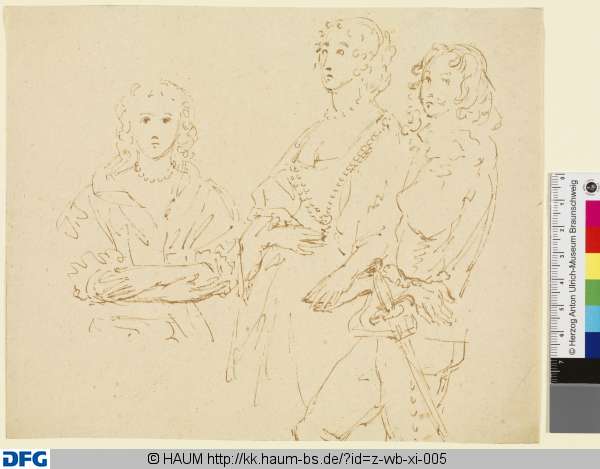 Gruppenporträt, Anthony van Dyck, 19th century