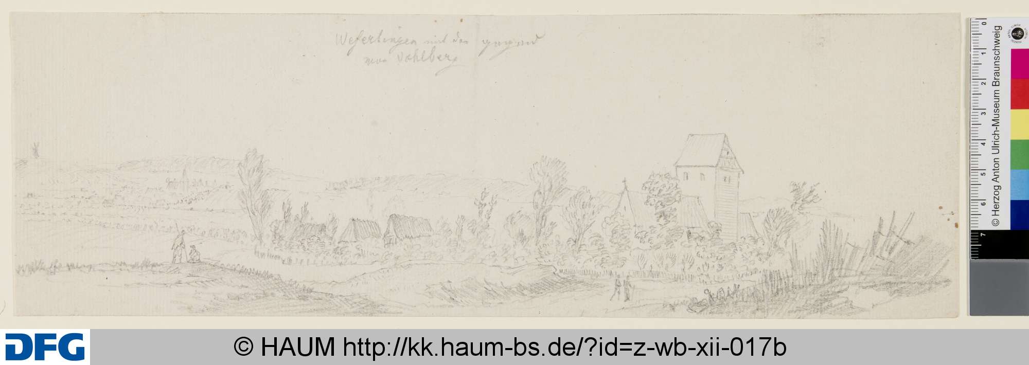 Weferlingen, um Vahlberg, Pascha Johann Friedrich Weitsch, 1743–1803