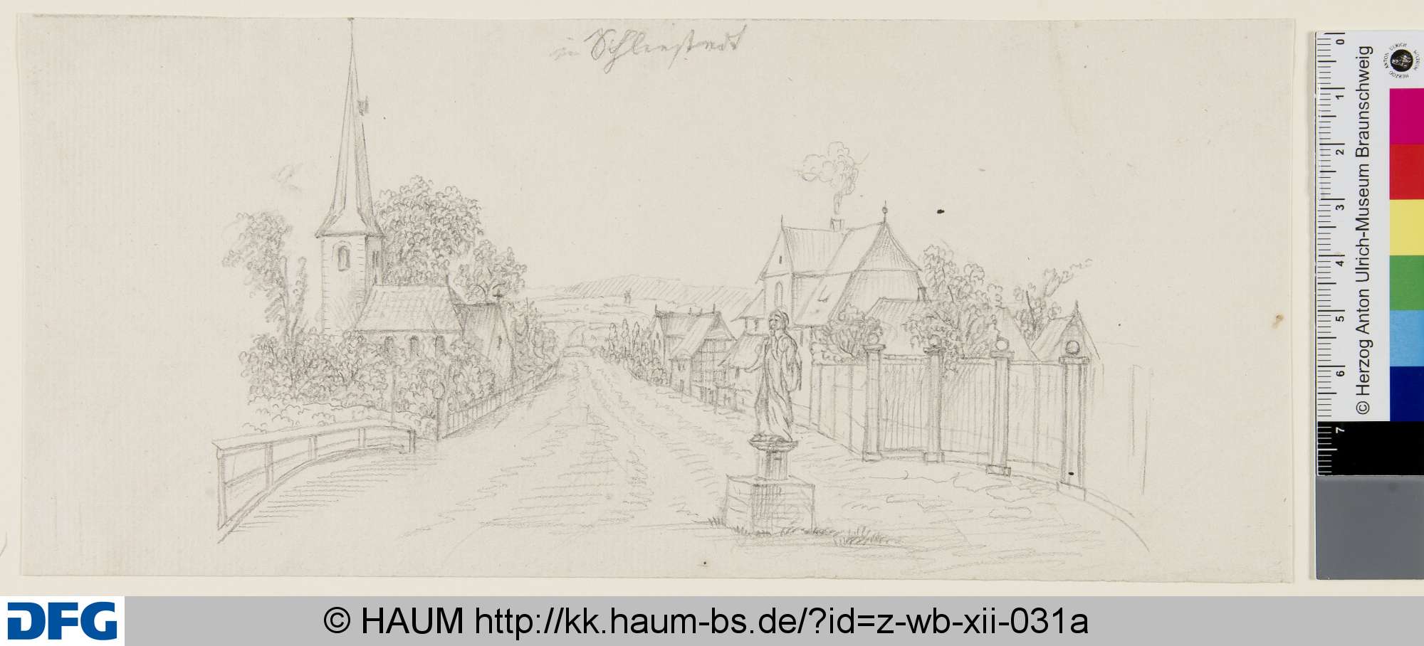 Schliestedt, Pascha Johann Friedrich Weitsch, 1757–1768