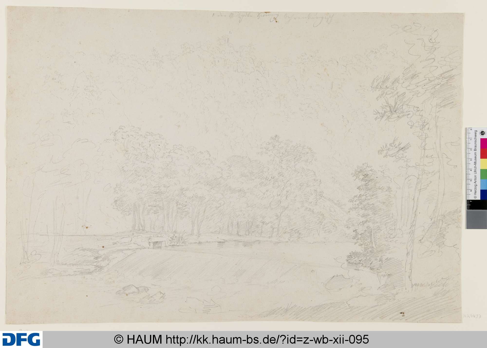 Der Mägdesprung im Selketal im Harz, Pascha Johann Friedrich Weitsch, 1757–1786