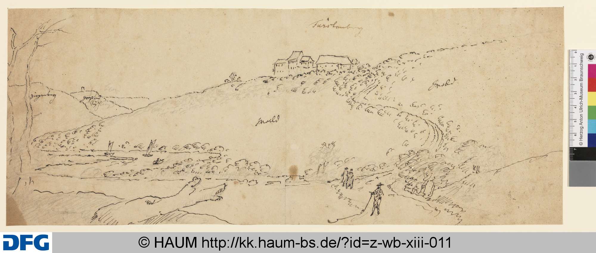 Fürstenberg, Pascha Johann Friedrich Weitsch, 1757–1768