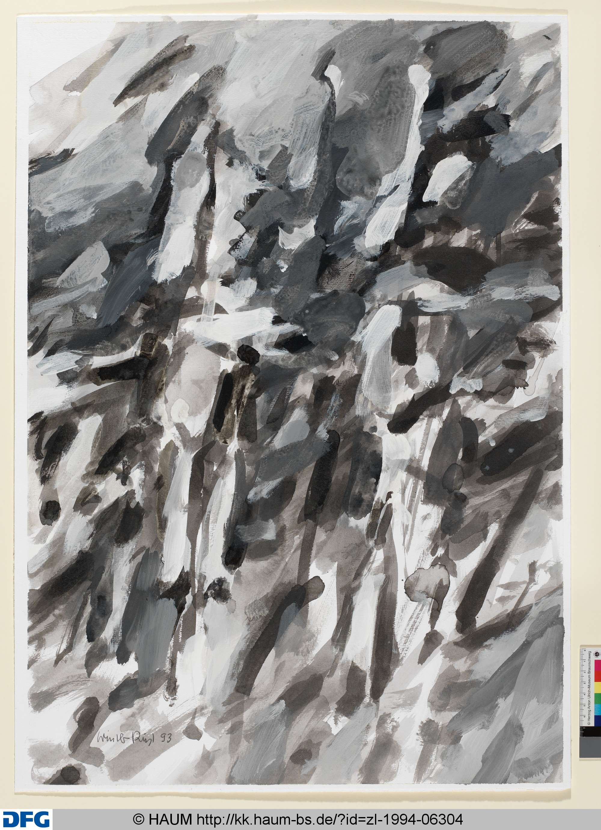 ohne Titel, Alfred Winter-Rust, 1993