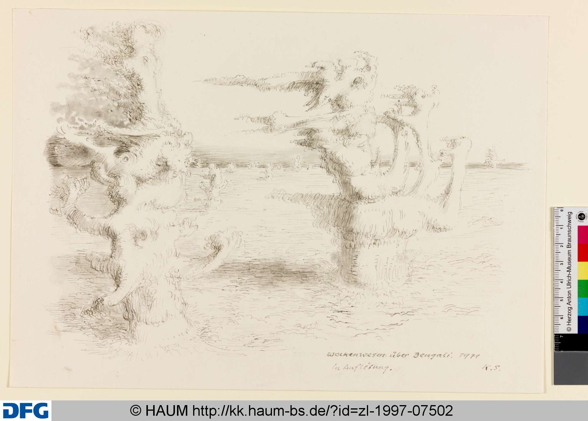 Höhenzug in Afghanistan, Paul Egon Schiffers, 1971