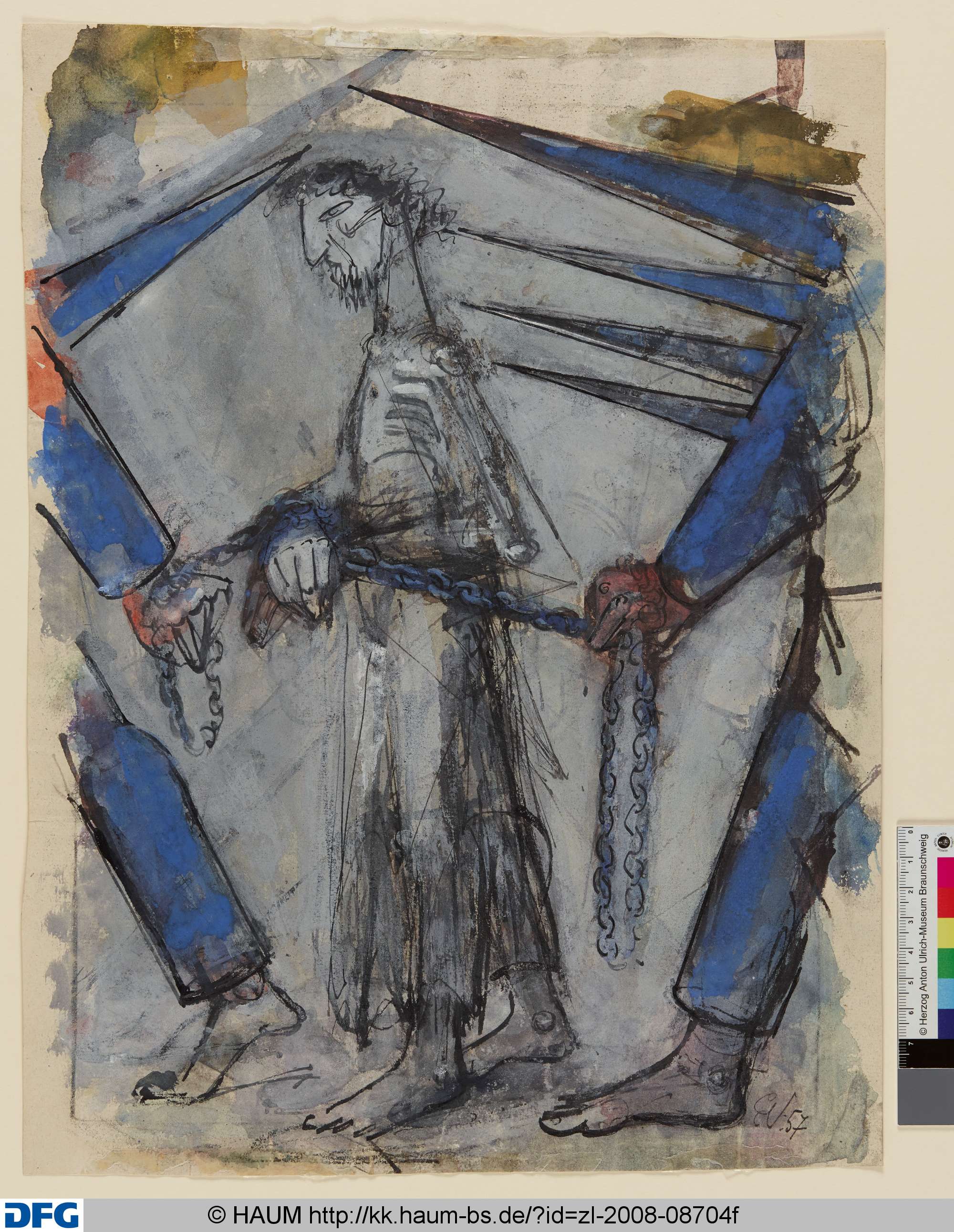 Die Gefangennahme, Elisabeth Voigt, 1957