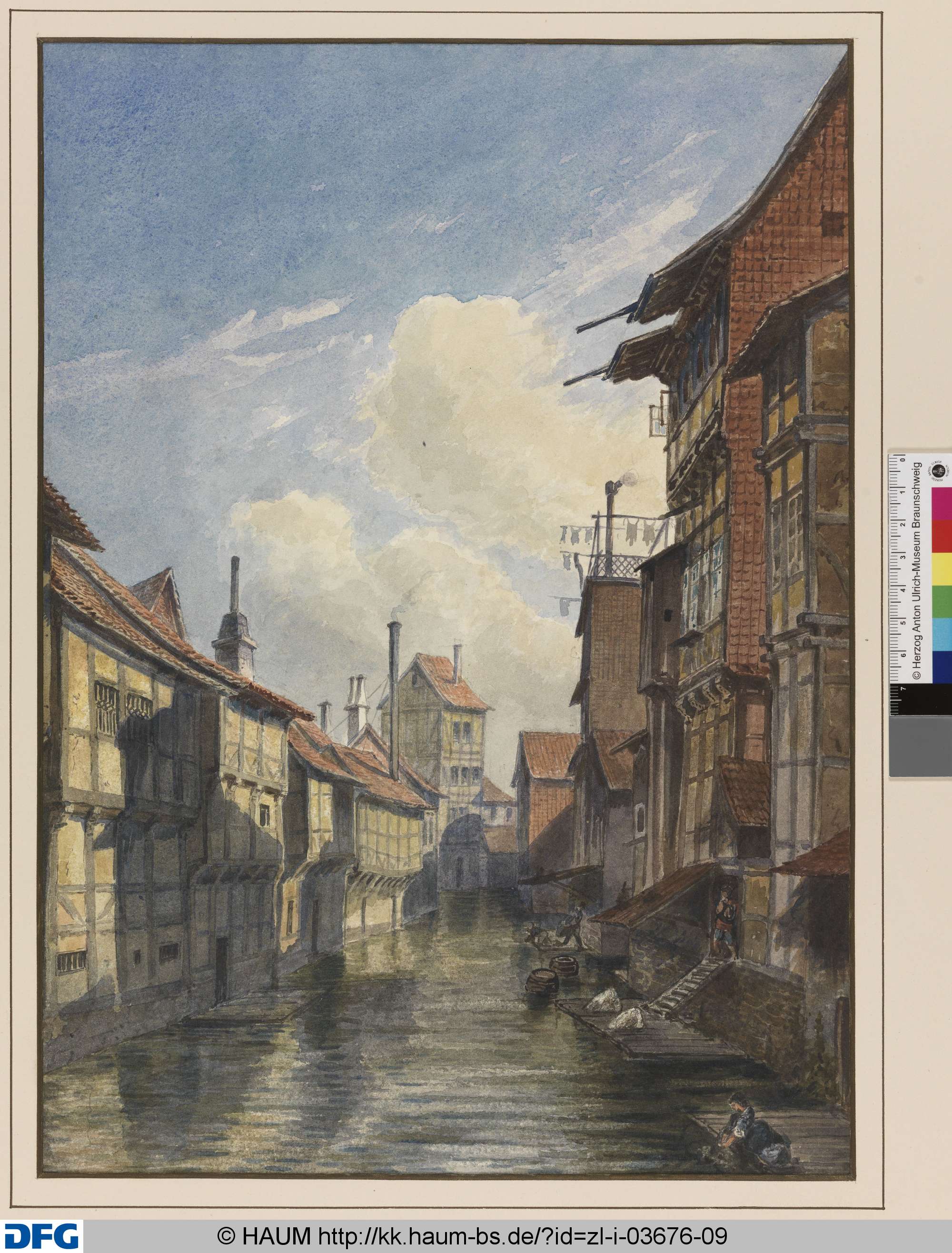 Klein Venedig in Wolfenbüttel, Constantin Uhde, 1880–1881