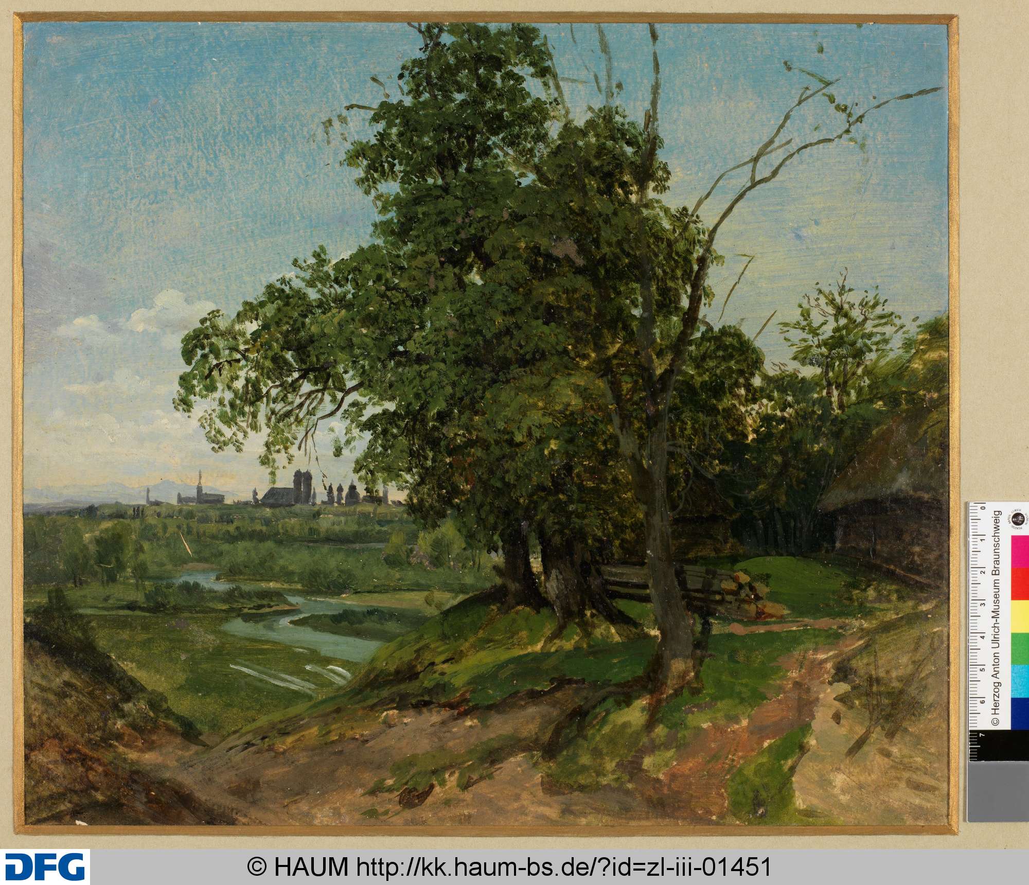 Aus der Umgebung von München, Heinrich Brandes, 1826