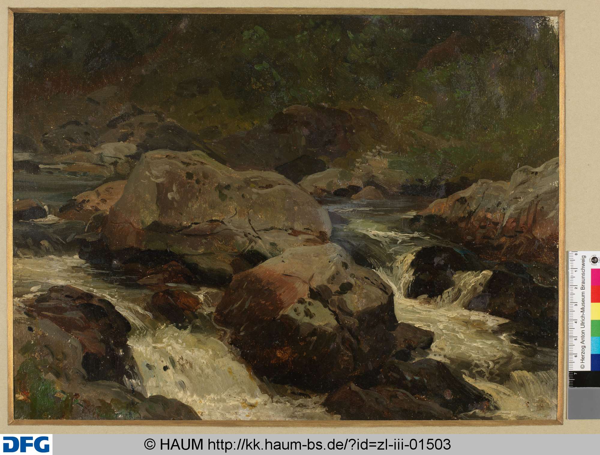 Im Eckertale, Heinrich Brandes, 1843–1873