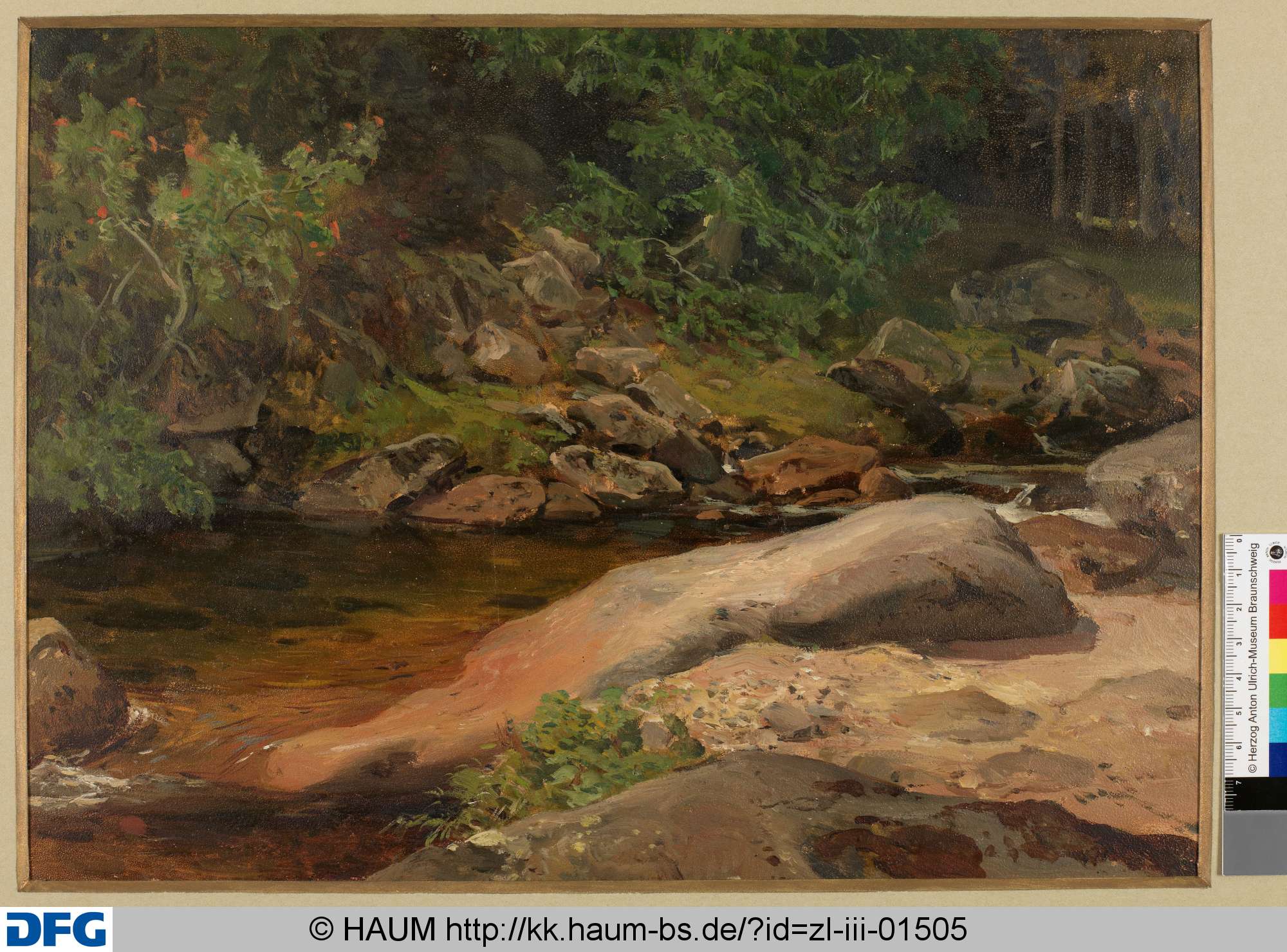 Im Eckertale, Heinrich Brandes, 1843–1873